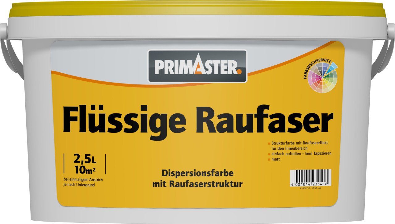 Primaster Wandfarbe Primaster Flüssige Raufaser 2,5