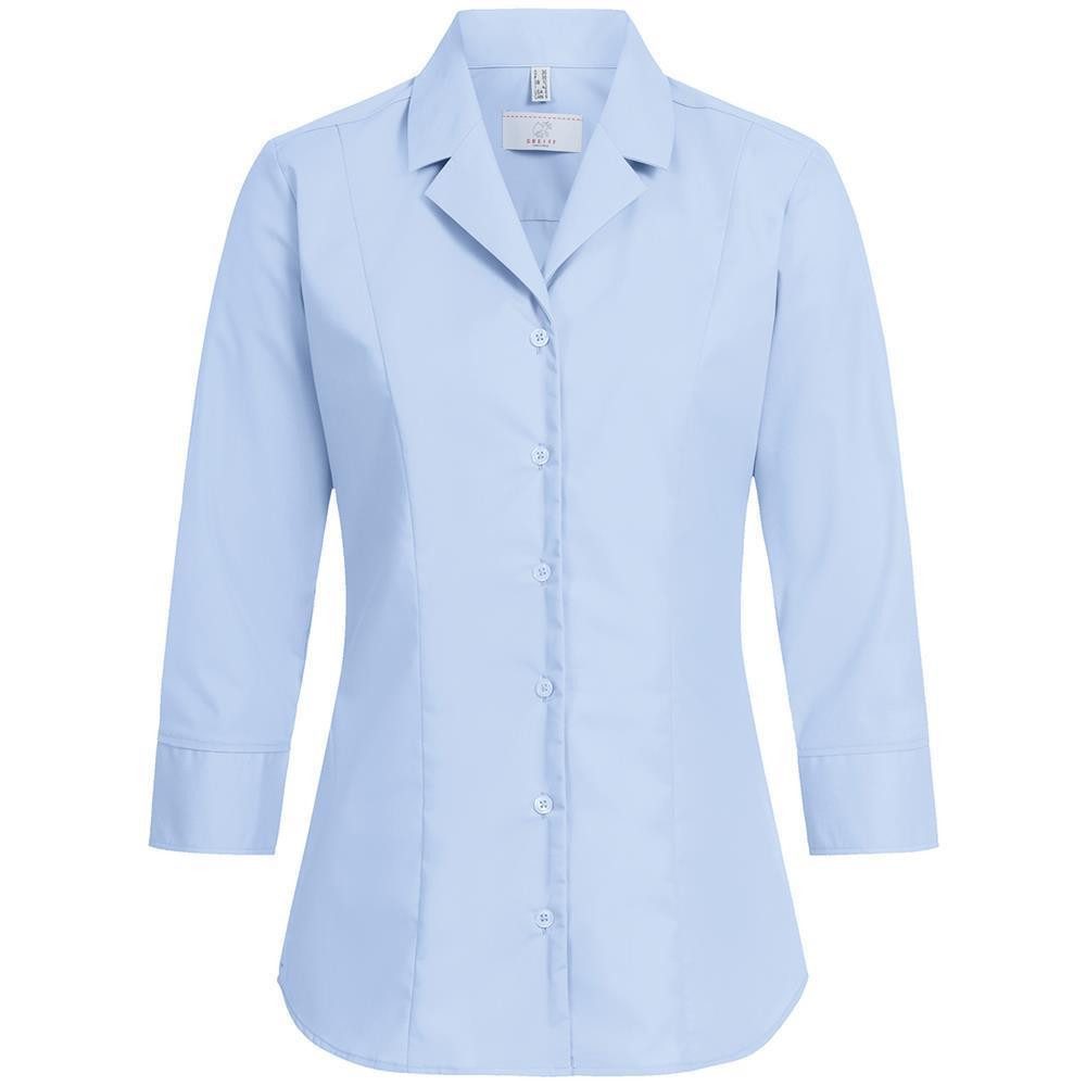 GREIFF Kurzarmbluse Greiff Corporate Bluse BASIC