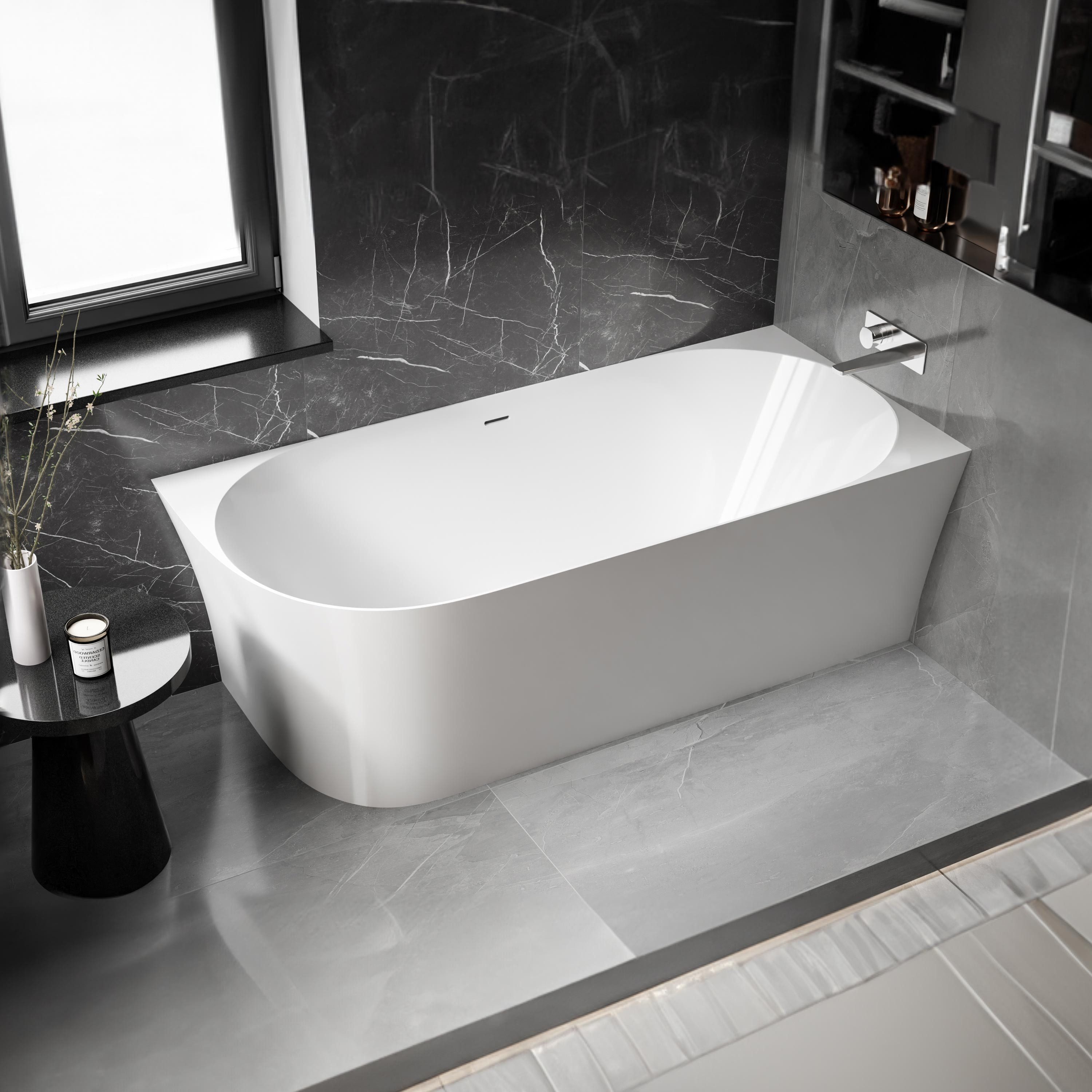Bernstein Badewanne NOVA SLIM LINE, Eckbadewanne