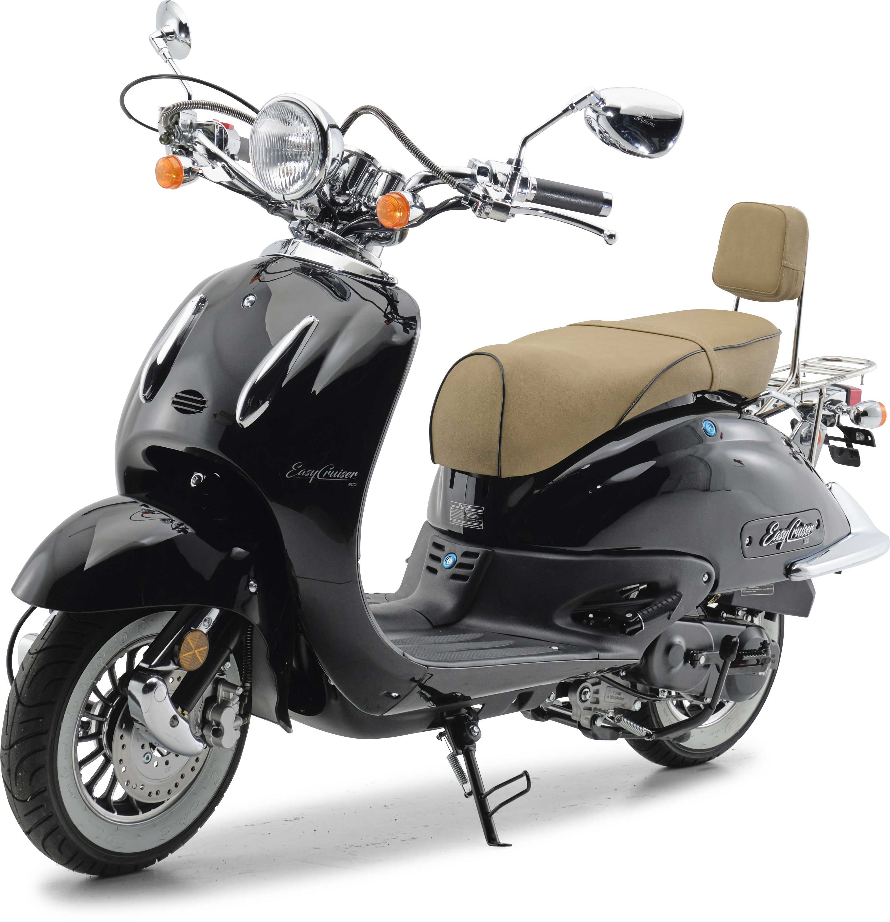 Burnout Motorroller EasyCruiser Eco Schwarz, 50