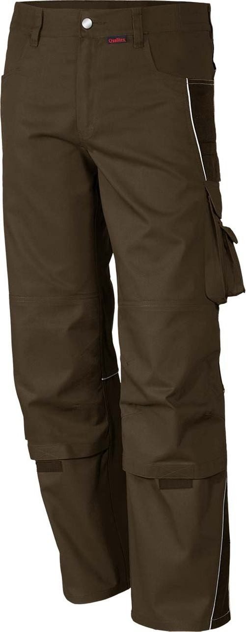 Qualitex Workwear Arbeitshose Bundhose 'PRO' haselnuss/kastanie,