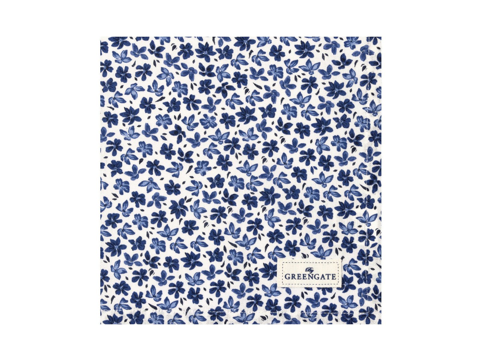 Greengate Stoffserviette Dahla Stoffserviette white 40x40cm