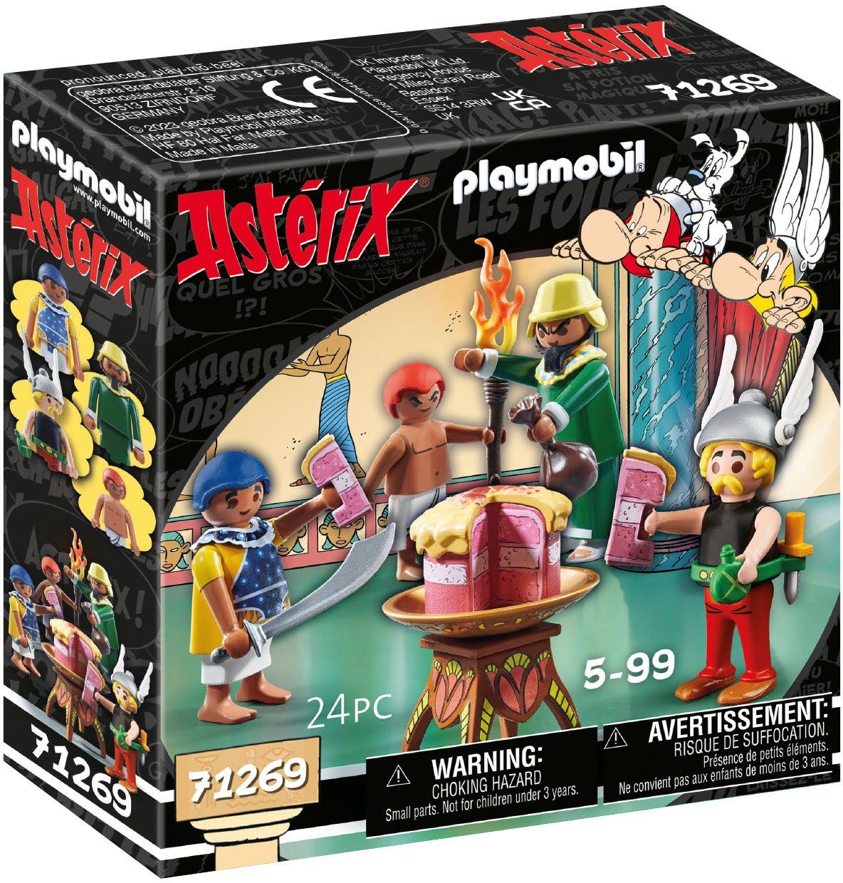 Playmobil® Pyradonis' vergiftete Torte (71269), Asterix