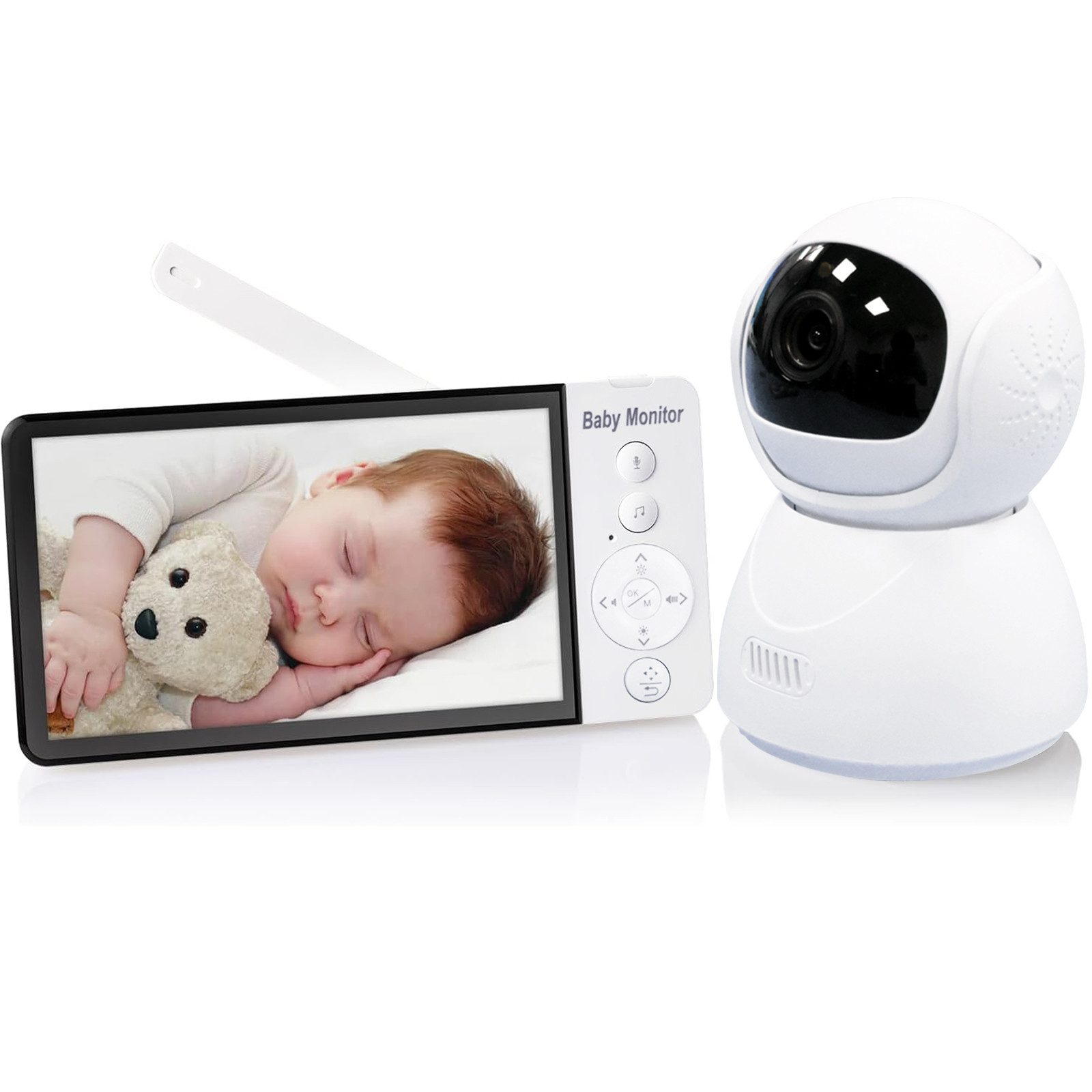 OKWISH Video-Babyphone Babyphone mit Kamera Video