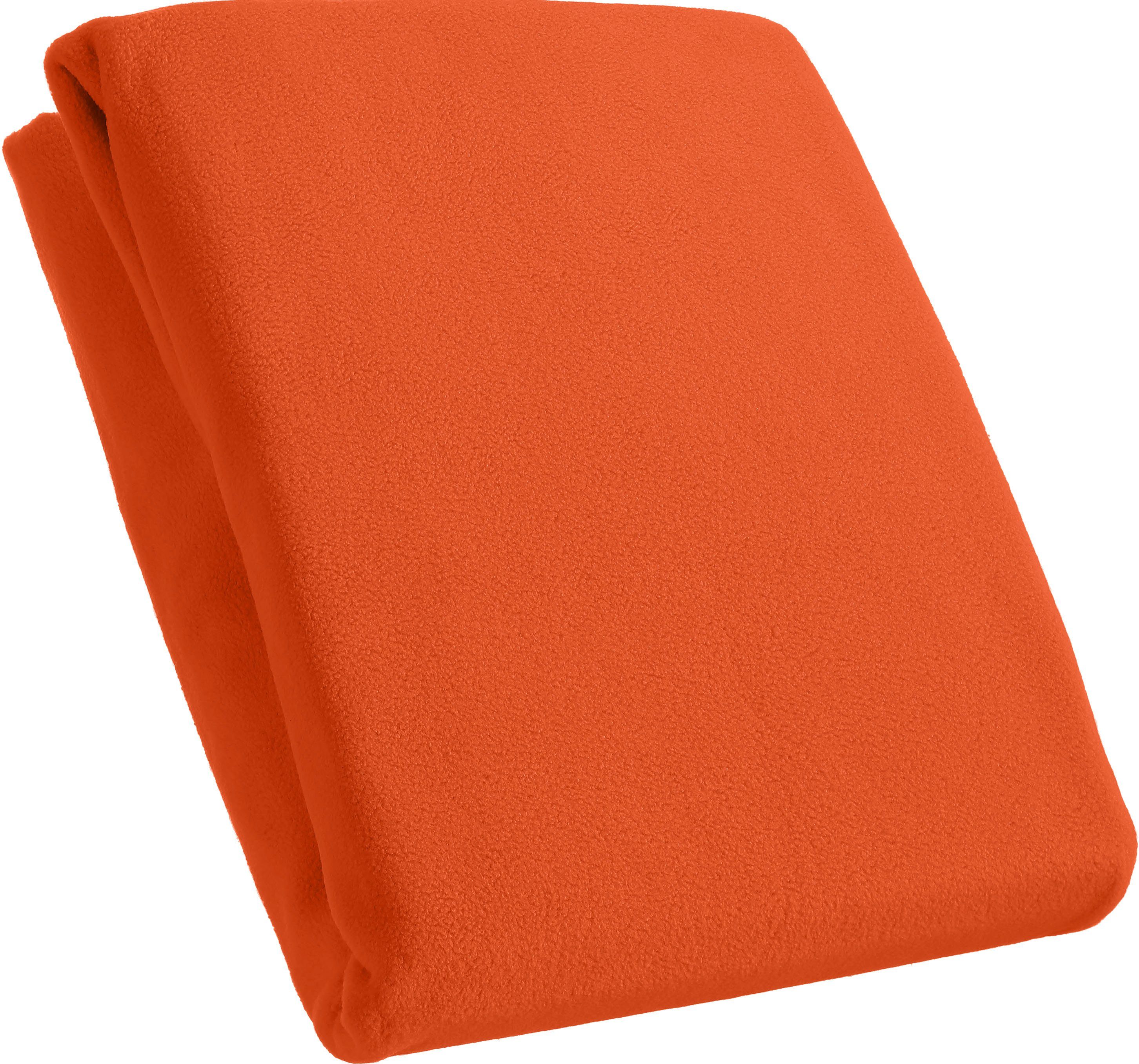 KUM Spannbettlaken Mikrofaser-Fleece Spannbetttuch, Microfaser-Fleece, Gummizug: