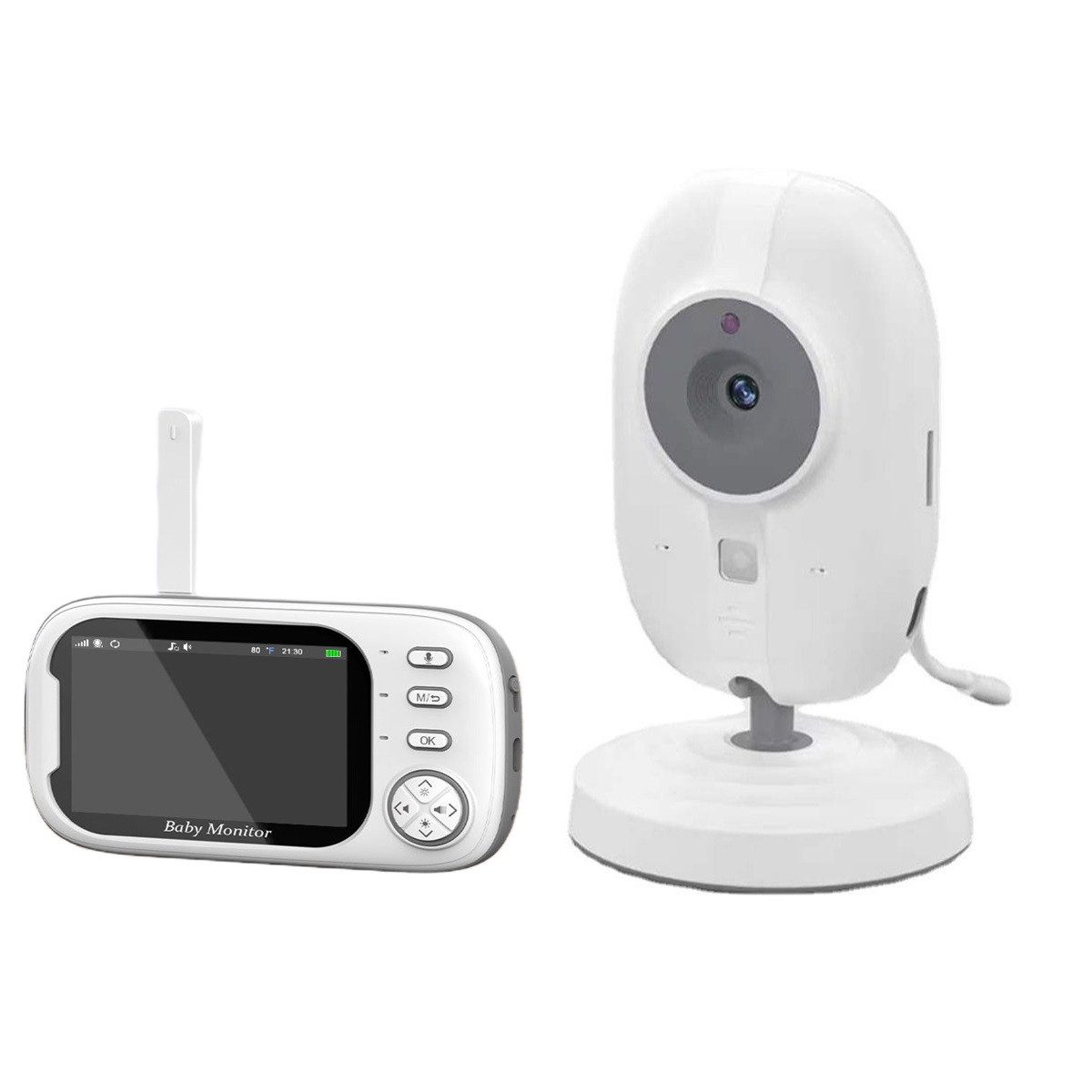 Welikera Babyphone Babyphone mit Kamera 3,5'