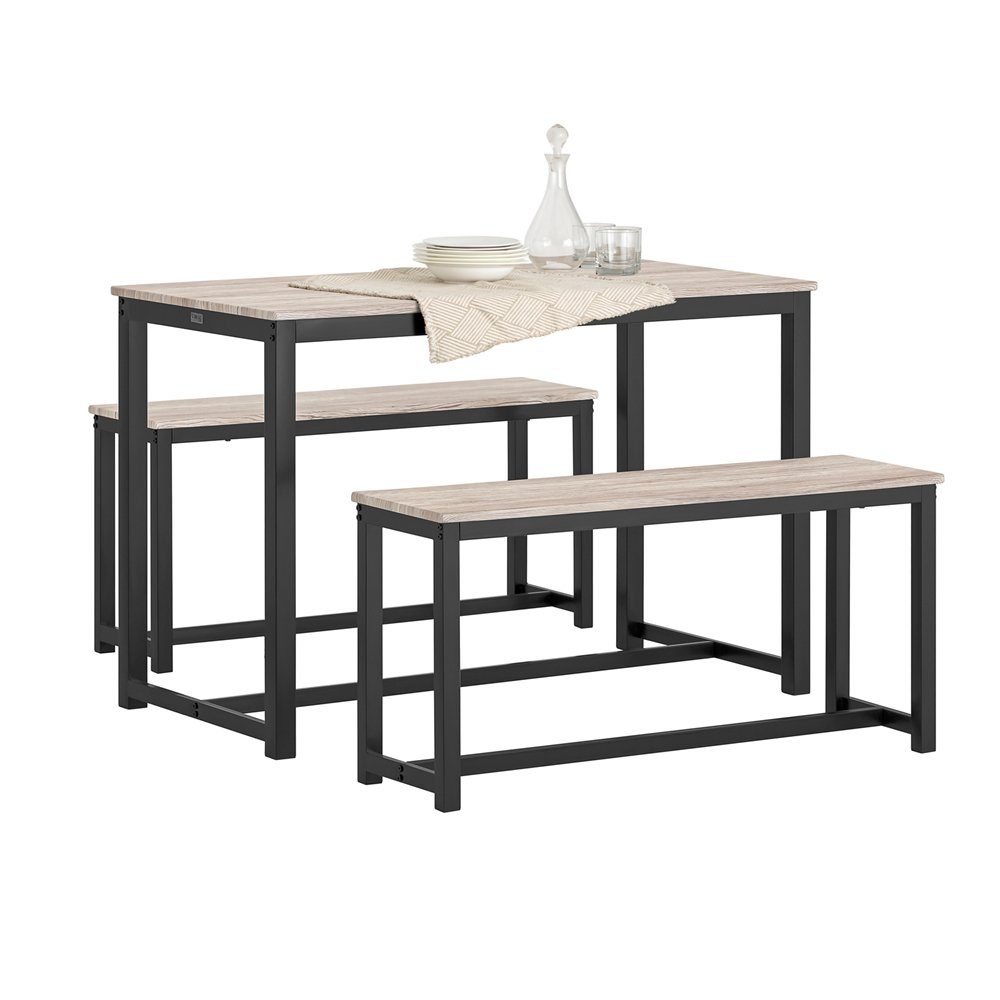SoBuy Essgruppe OGT25, (3-tlg), 3-teilig Essgruppe
