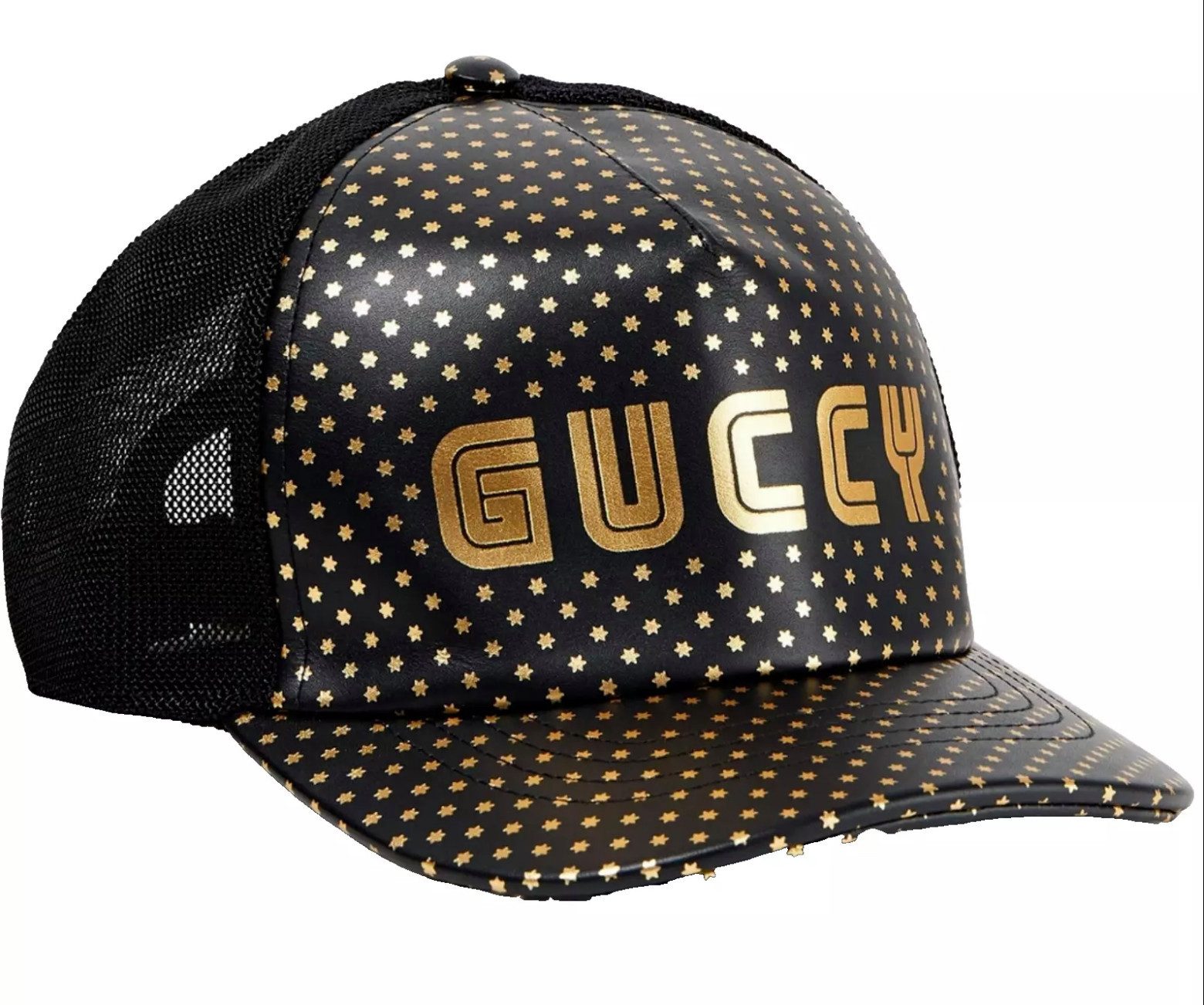 GUCCI Baseball Cap X SEGA Kalbsleder