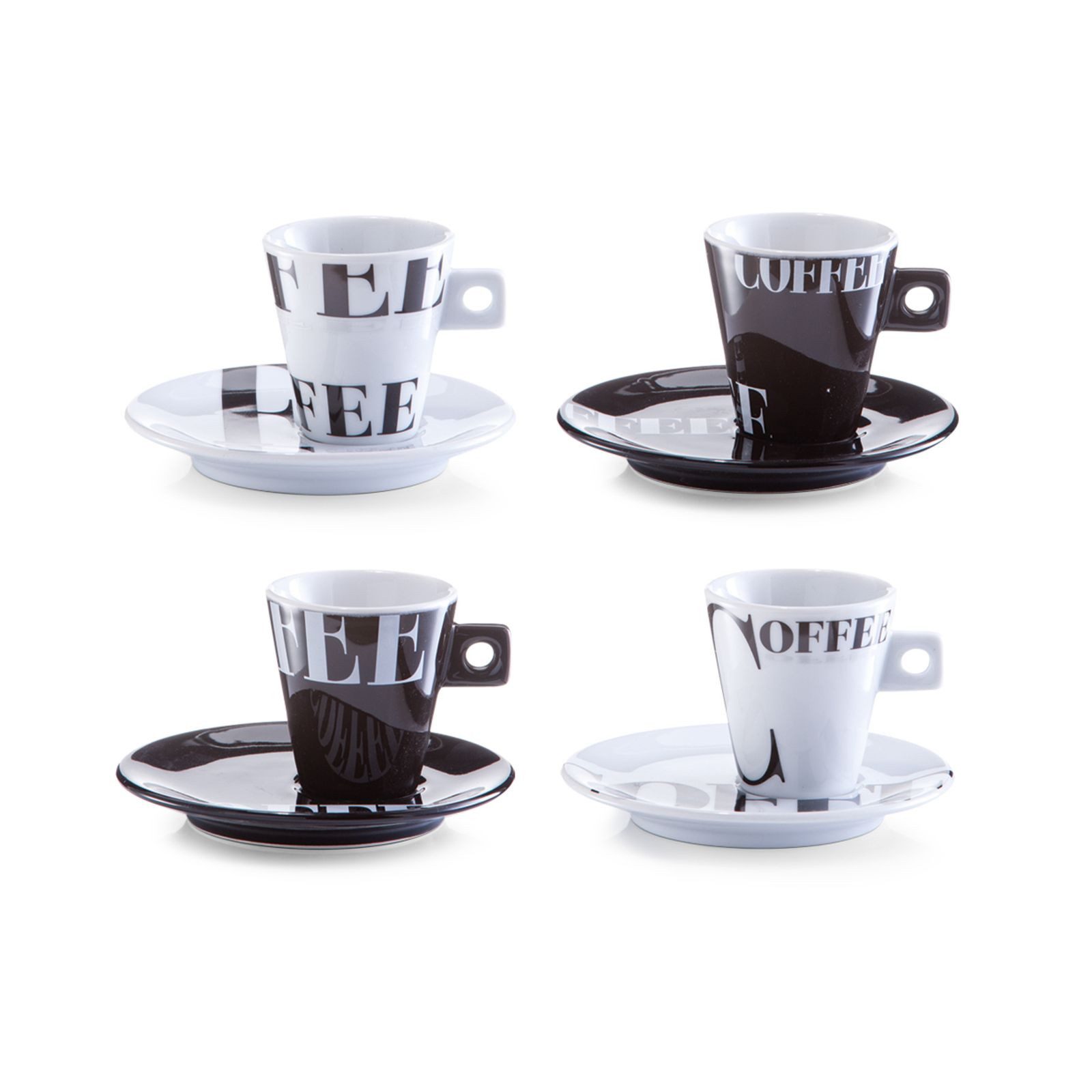Zeller Present Espressotasse Zeller 8-tlg. Espresso-Set