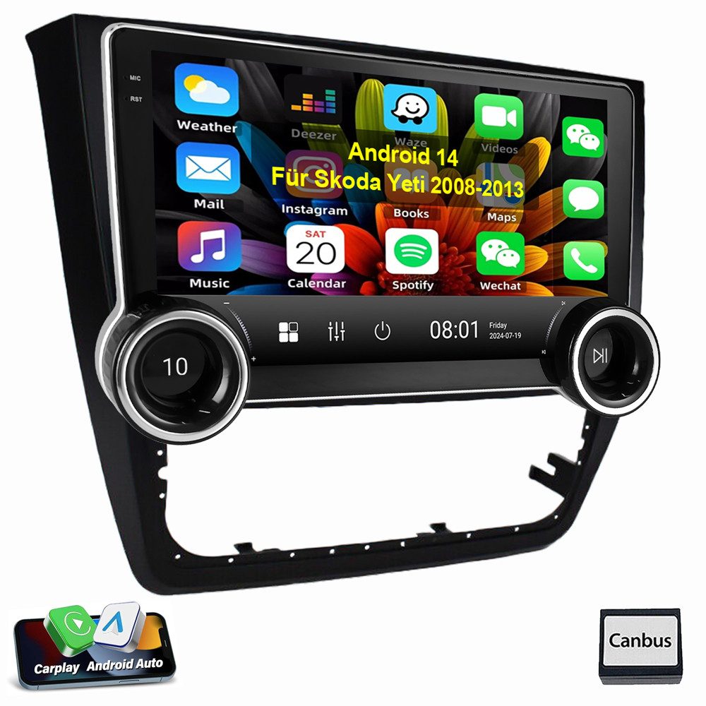 ESSGOO Für Skoda Yeti 2009-2017 Android