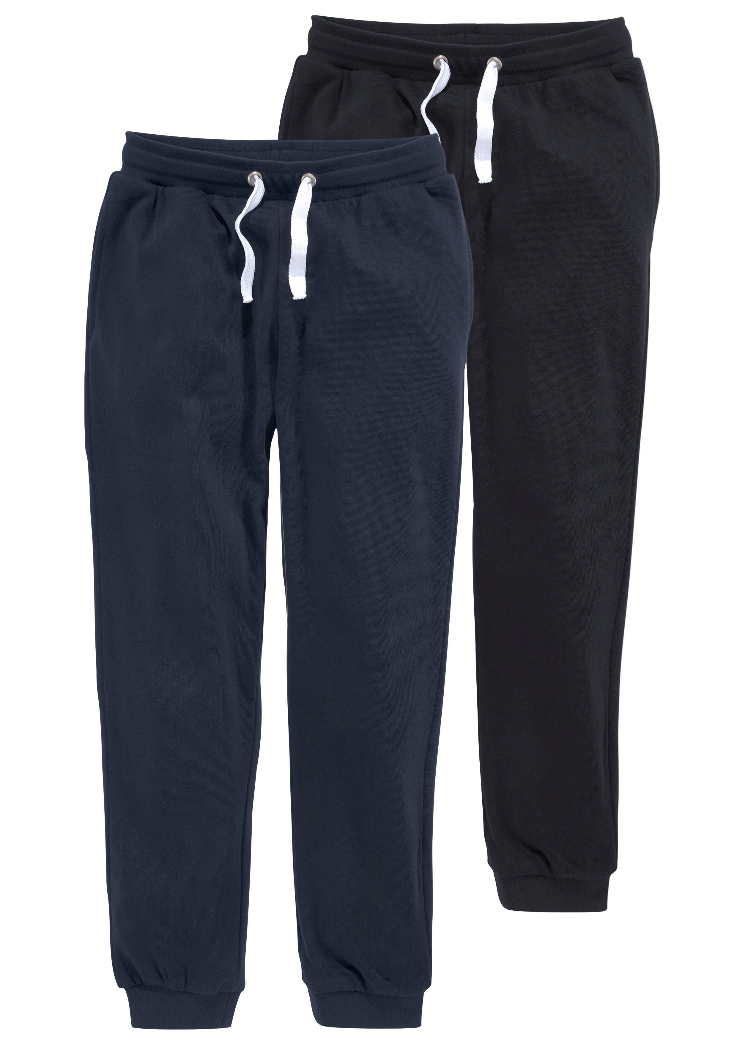 KIDSWORLD Sweathose 2er Pack Jogginghosen (Packung,