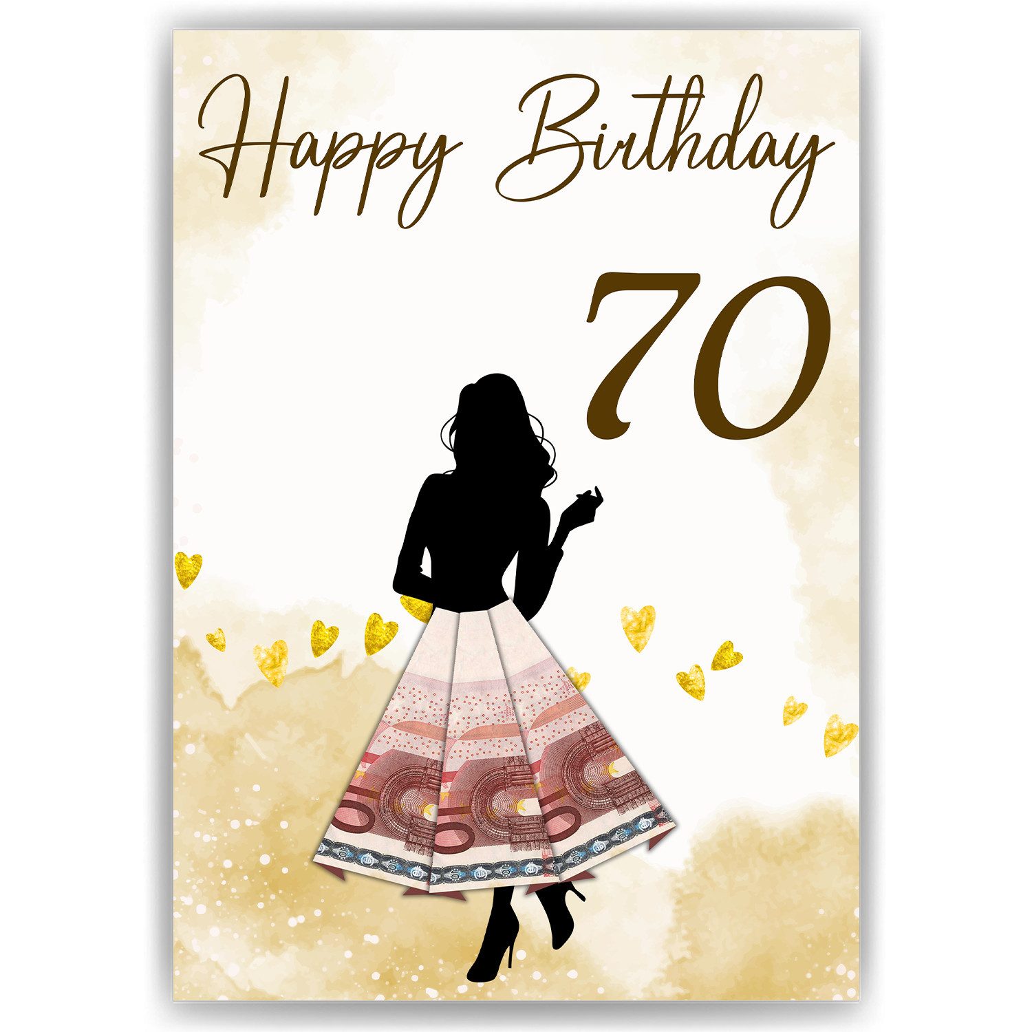 Tigerlino Poster Geldgeschenk Geburtstag Frauen Geburtstagsgeschenk