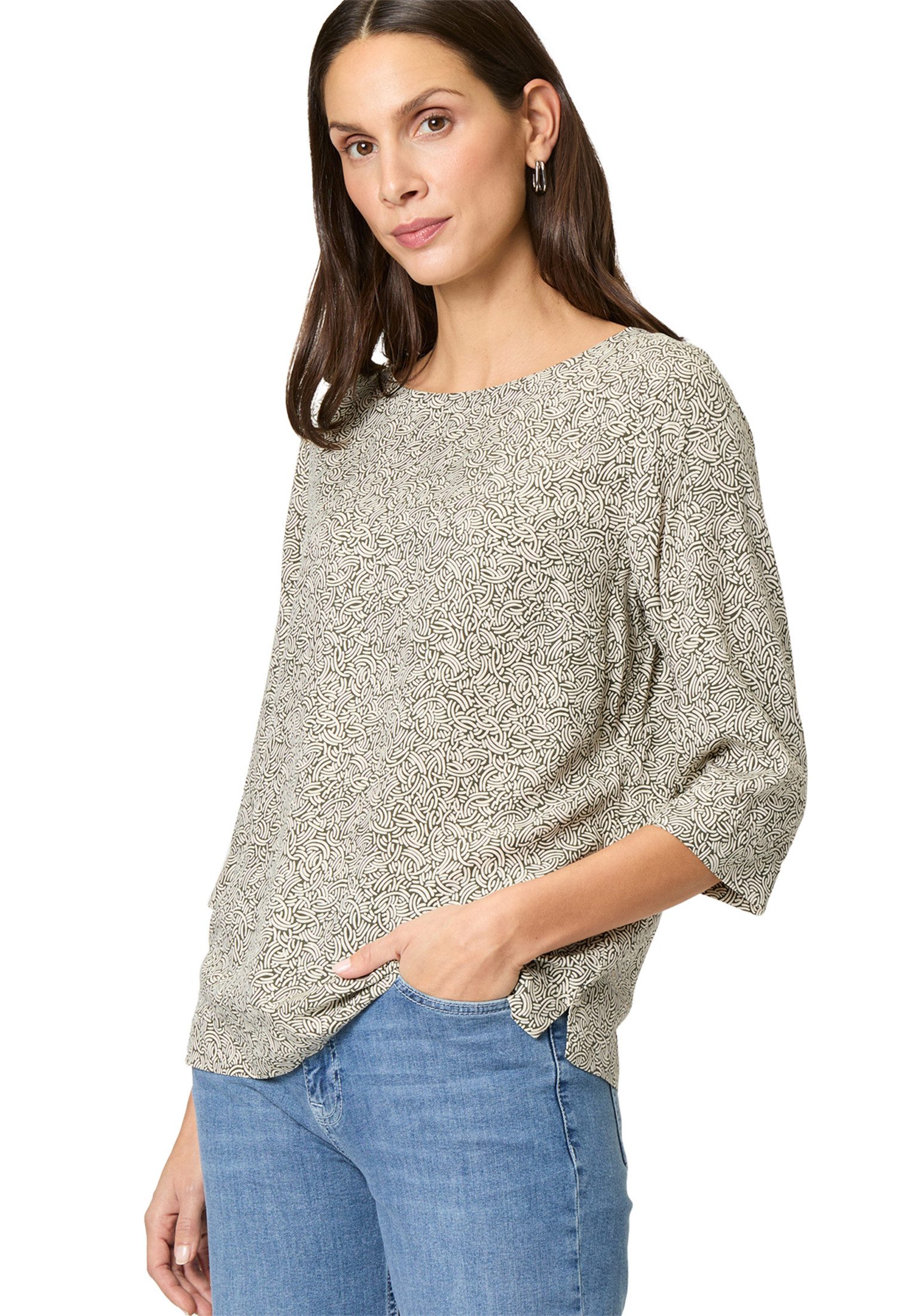 Zero Klassische Bluse zero Damen Bluse
