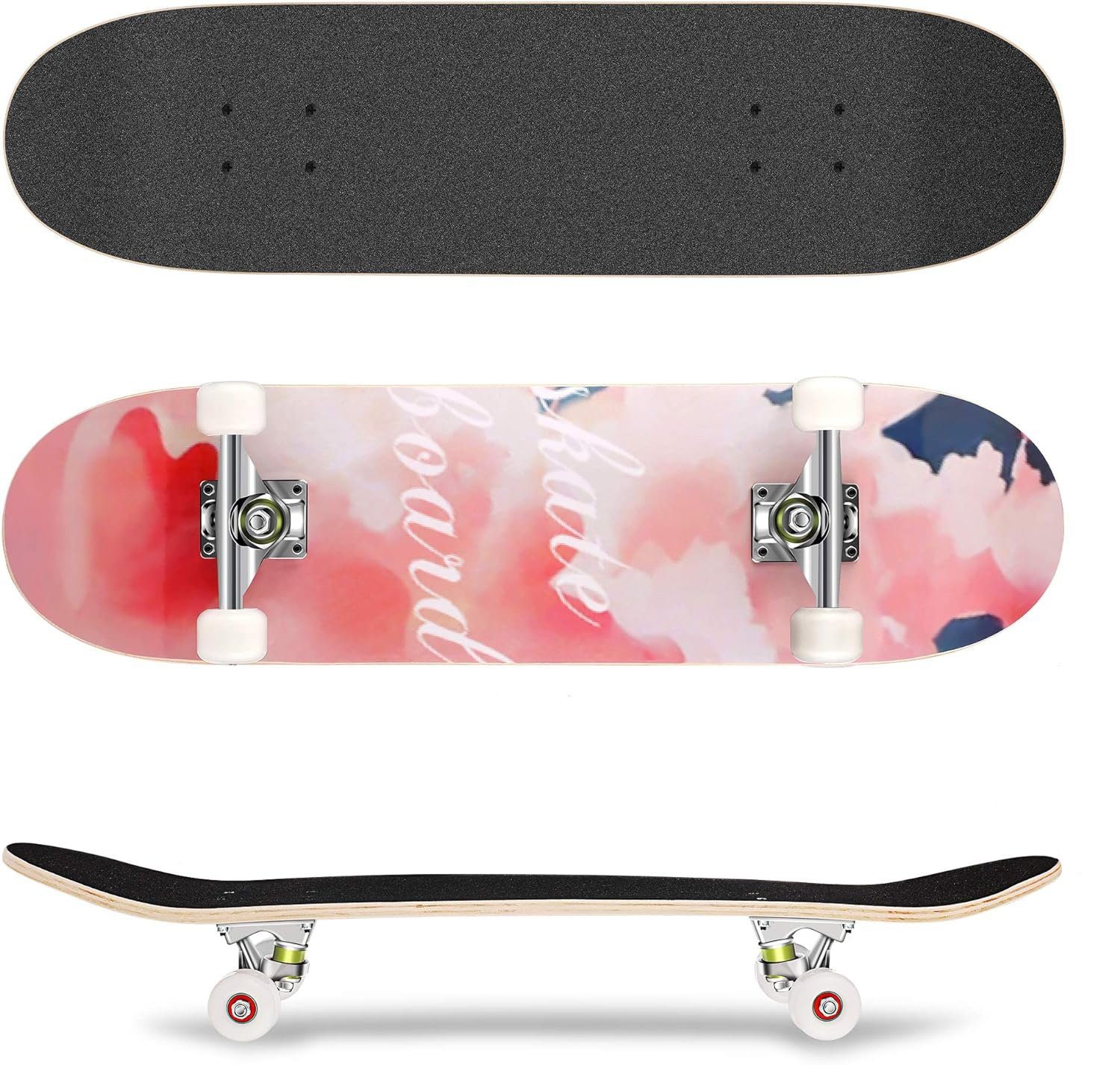Diyarts Skateboard (Skate Rollerboard, für Anfänger