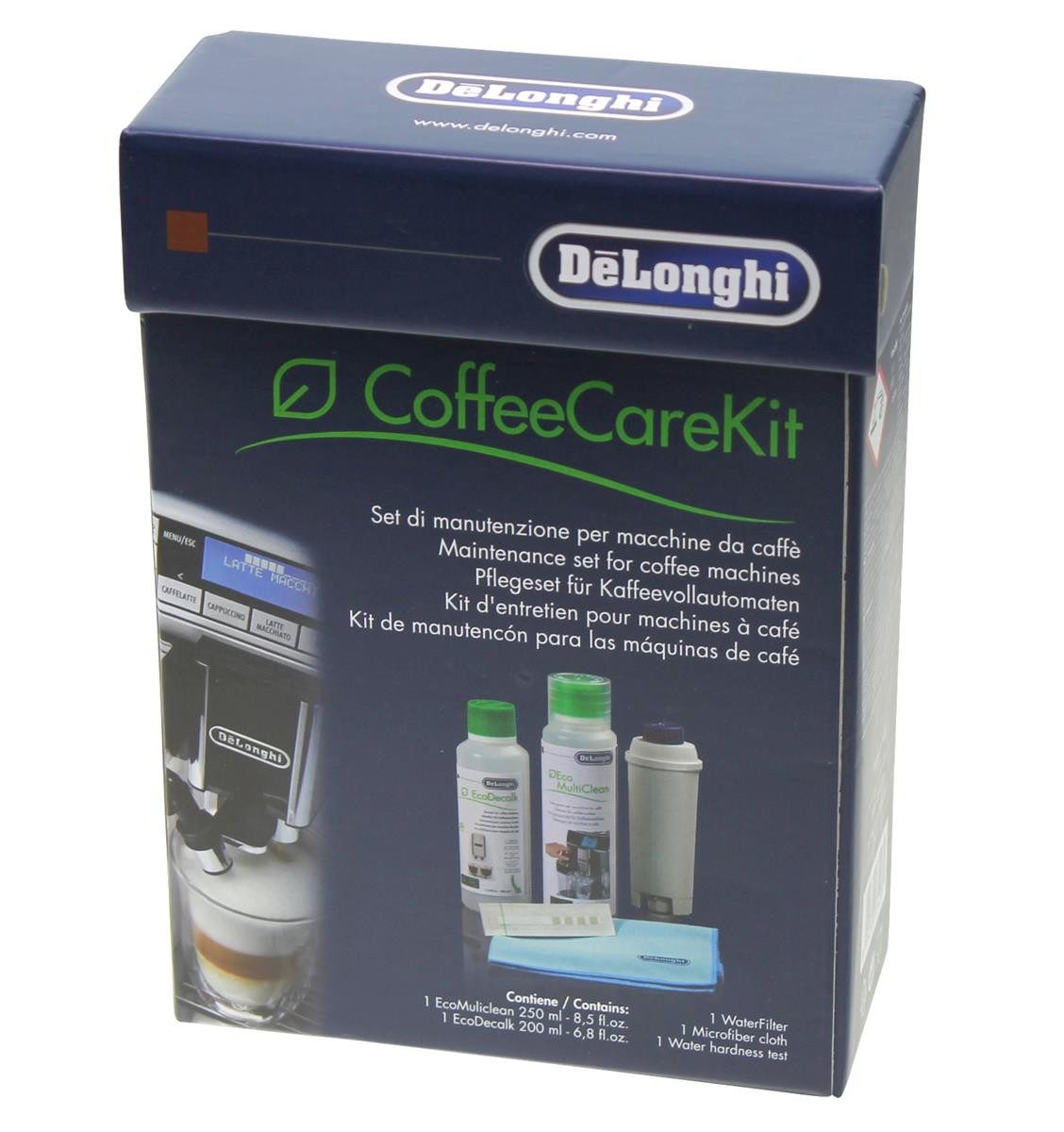 DeLonghi 5513283501 Reinigungs-/Pflegeset für Kaffeevollautomaten Pflegeset