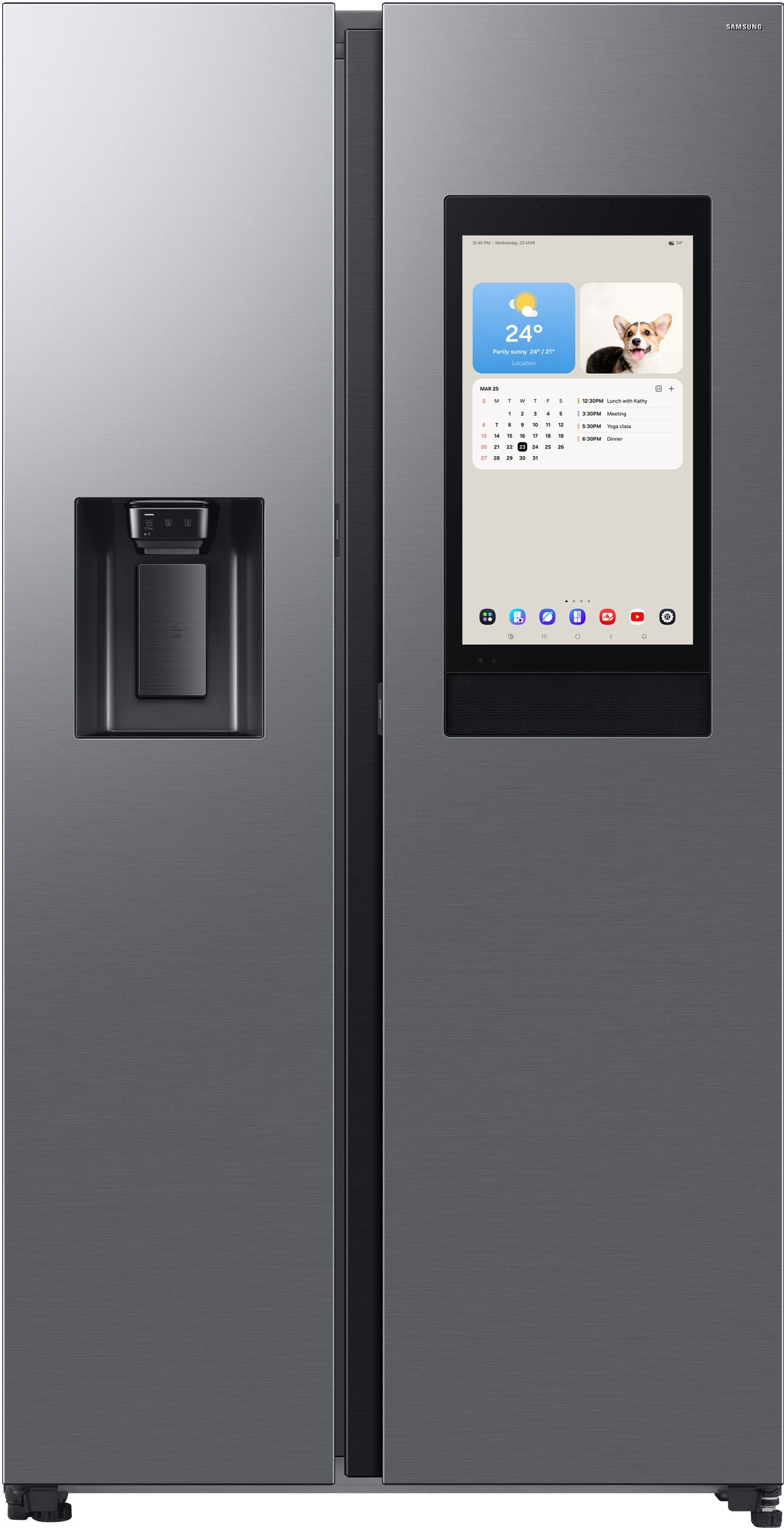 Samsung Side-by-Side RS97F RS90F67BETEF, 178,0 cm