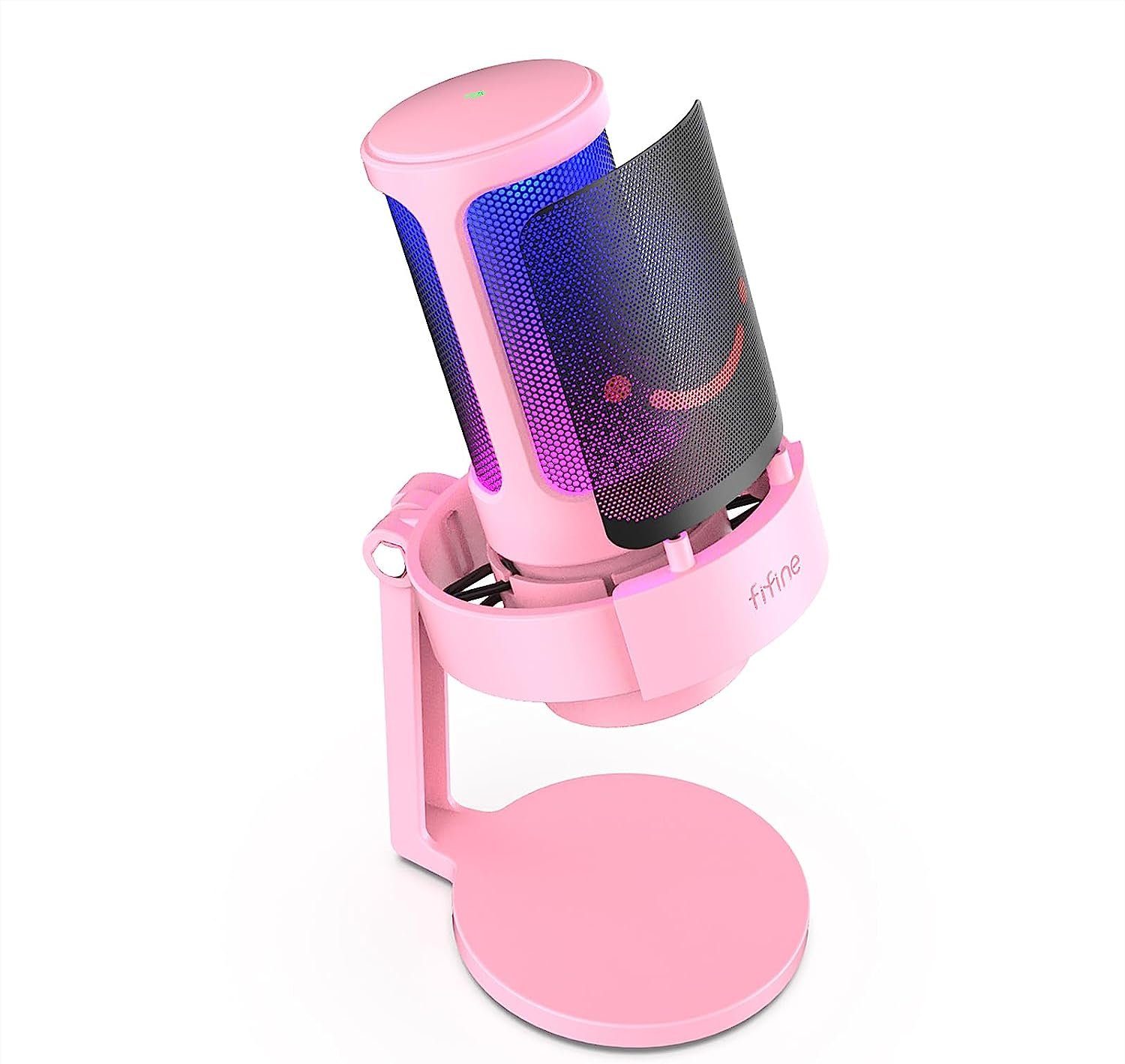 FIFINE Mikrofon USB Mikrofon Gaming Kondensator