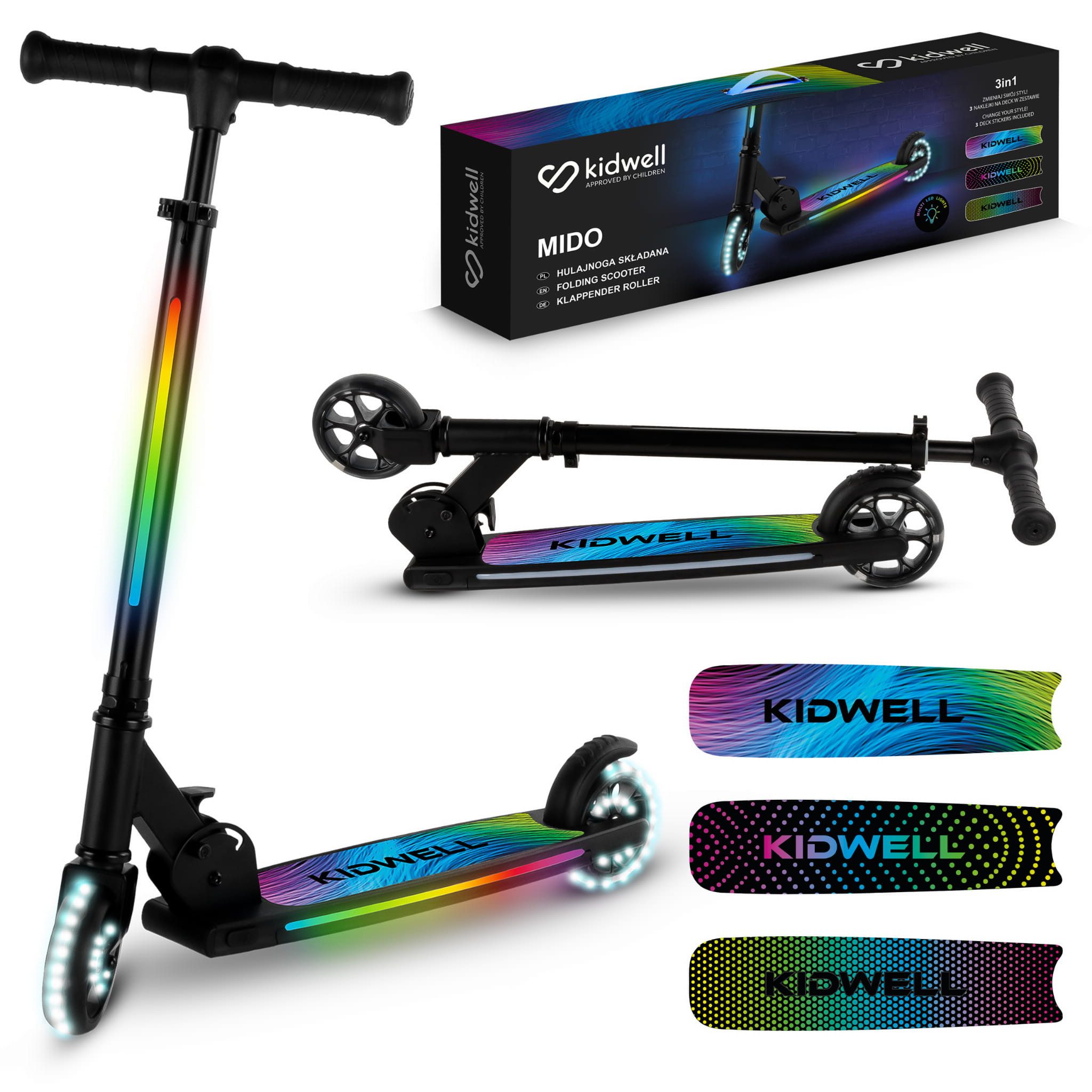 COIL Balance Scooter Kinderroller, Tretroller, Balance-Roller,