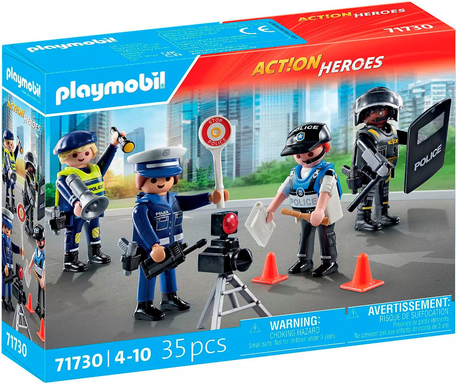 Playmobil® Figurenset Polizei (71730), Playmobil Action