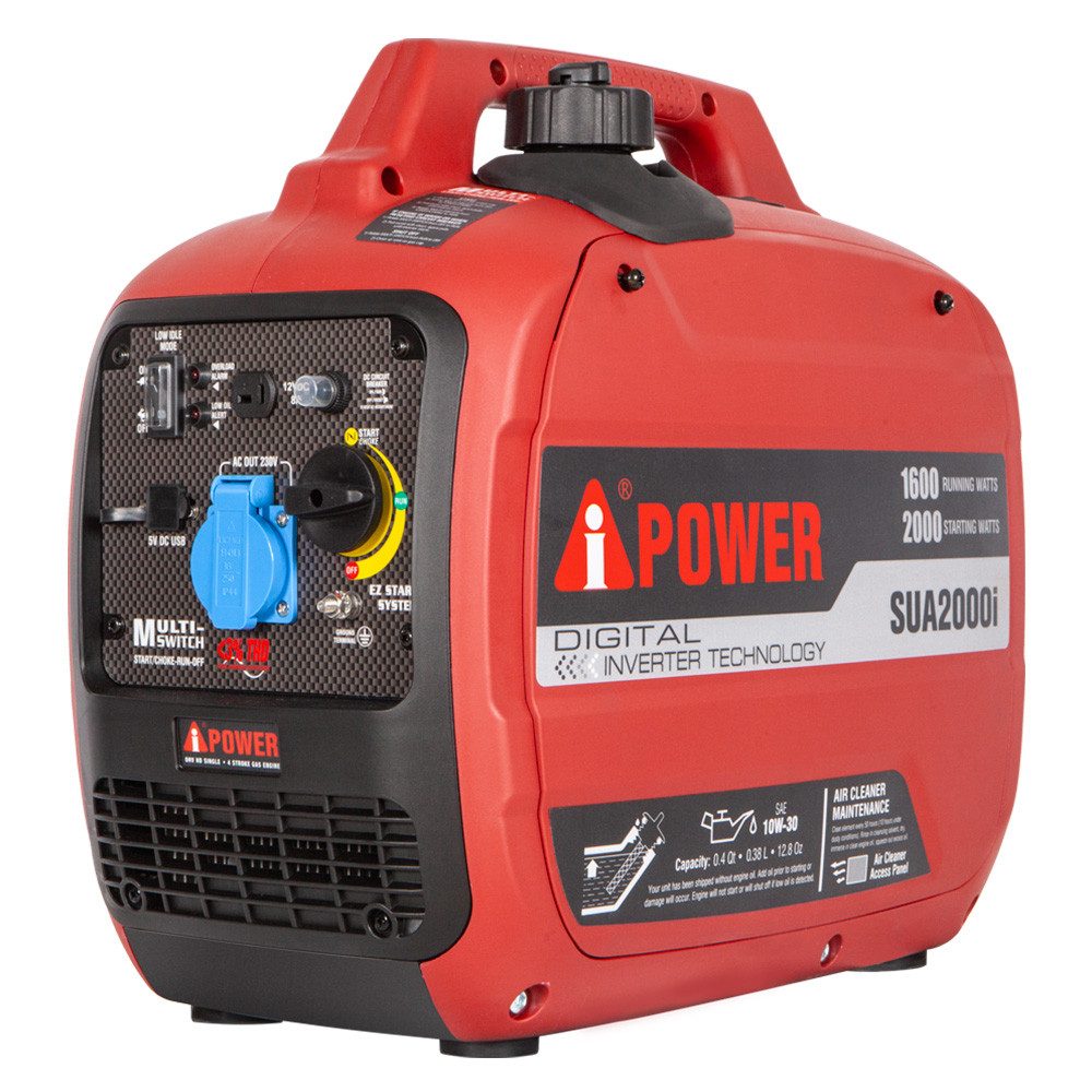 A-iPower Stromerzeuger SUA2000i, 2,00 in kW,