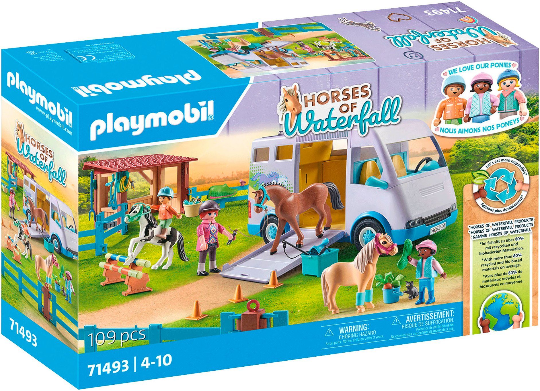 Playmobil® Mobile Reitschule (71493), Horses of