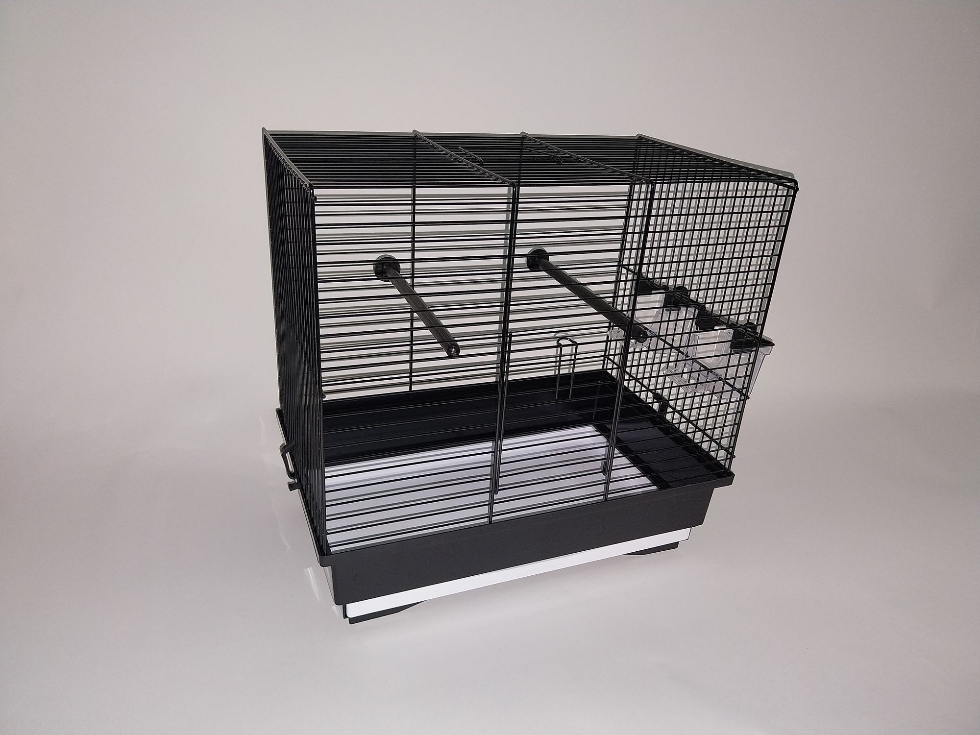 Ollesch Vogelkäfig Vogelkäfig Vogelheim Vogelbauer schwarz