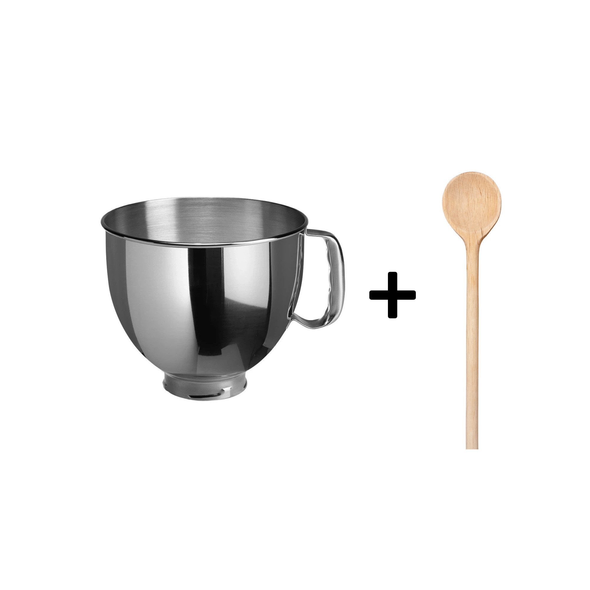 KitchenAid Küchenmaschinenschüssel KitchenAid 4,8 L Edelstahlschüssel