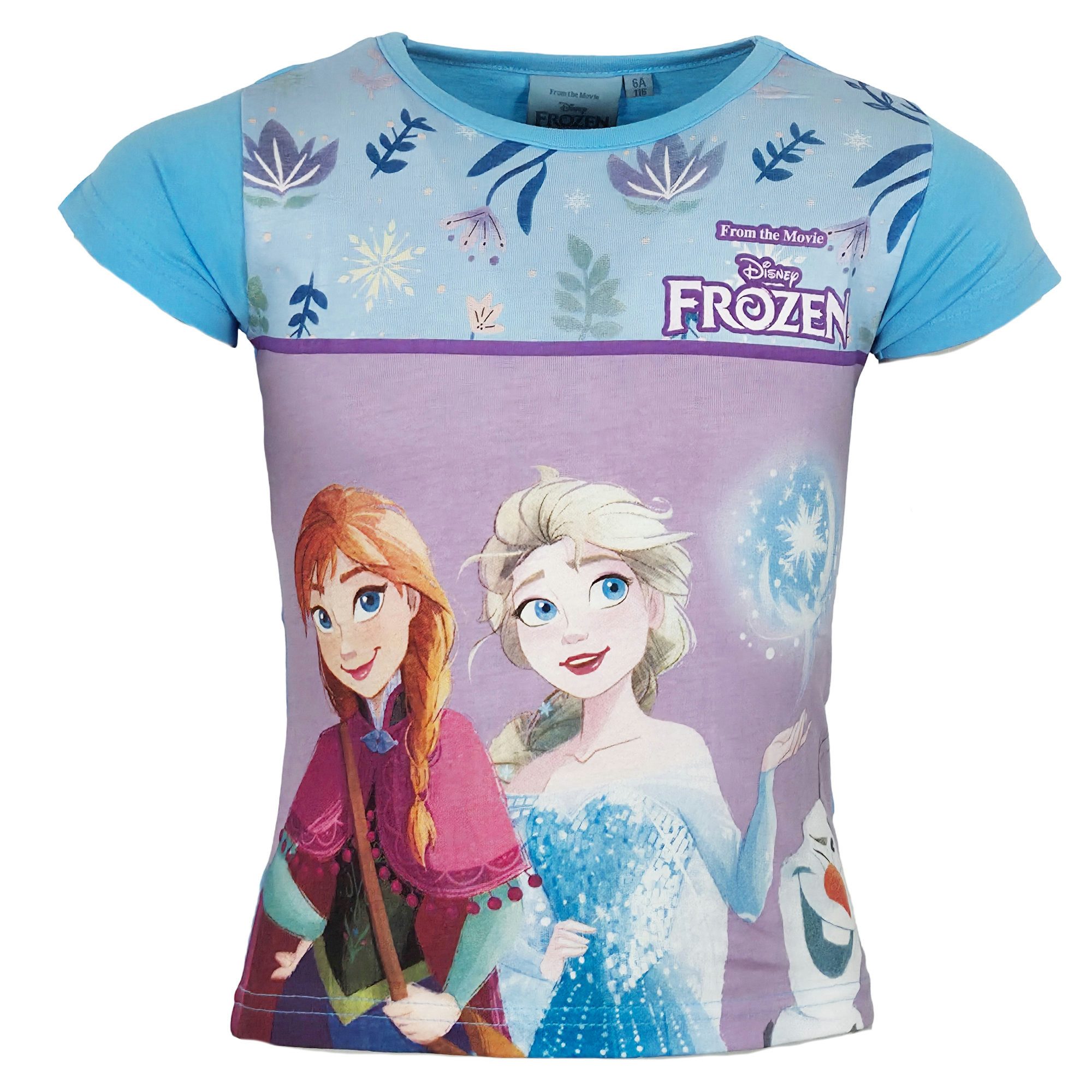 Disney Print-Shirt Disney Die Eiskönigin Mädchen