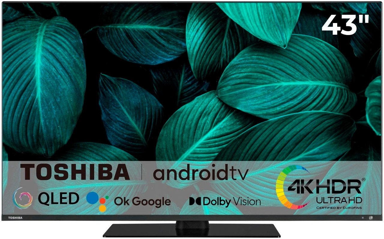 Toshiba 43QA7D63DG LED-Fernseher (108 cm/43 Zoll,