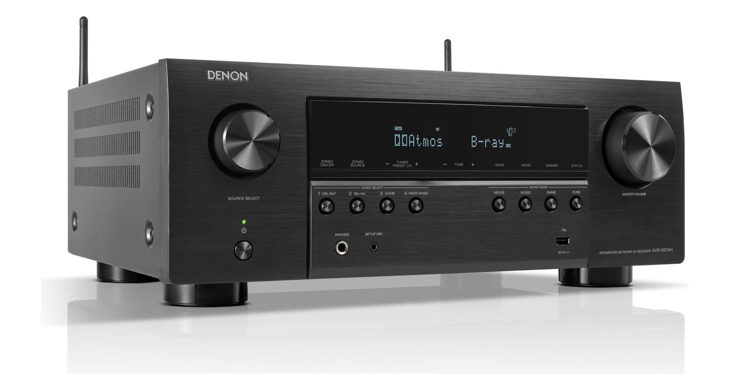 Denon AVR-S970H AV-Receiver (Bluetooth LAN (Ethernet)