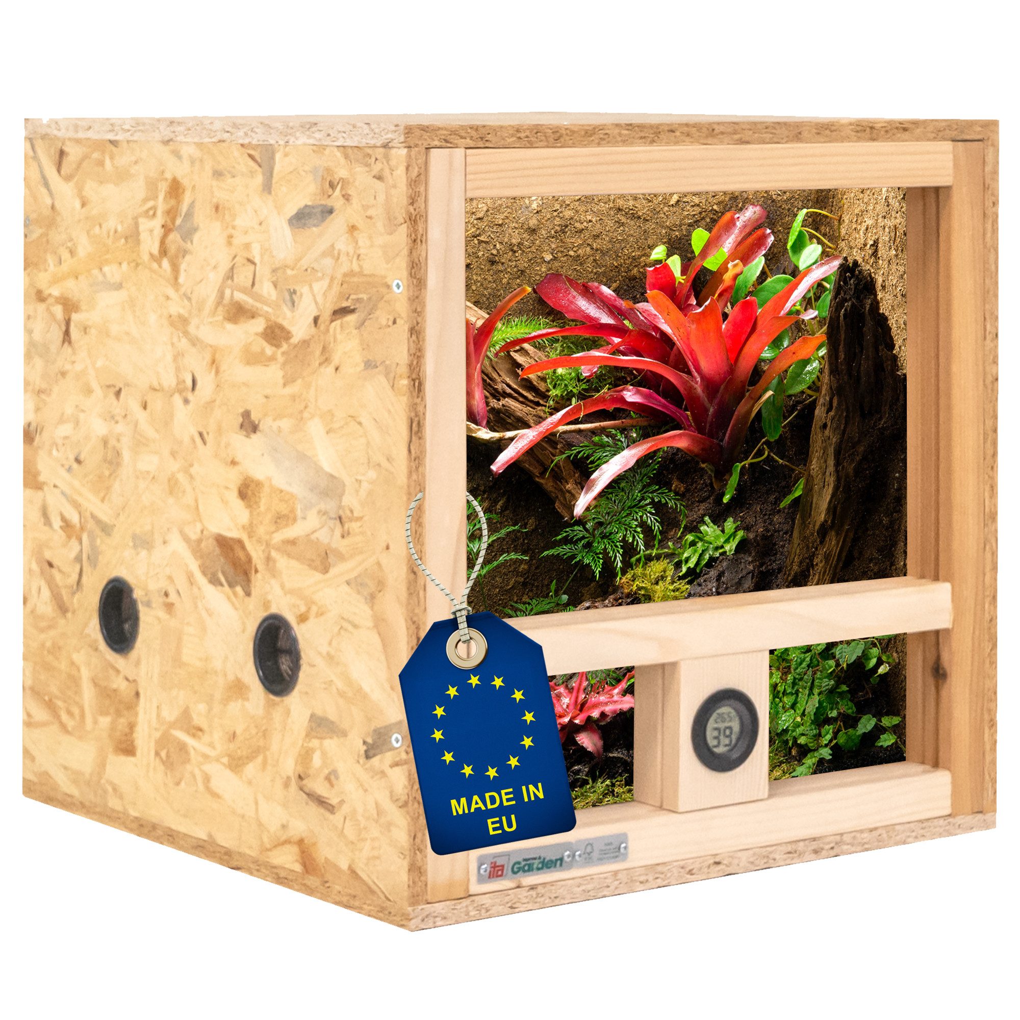 ITA Terrarium Mini Terrarium 40x40x40 mit