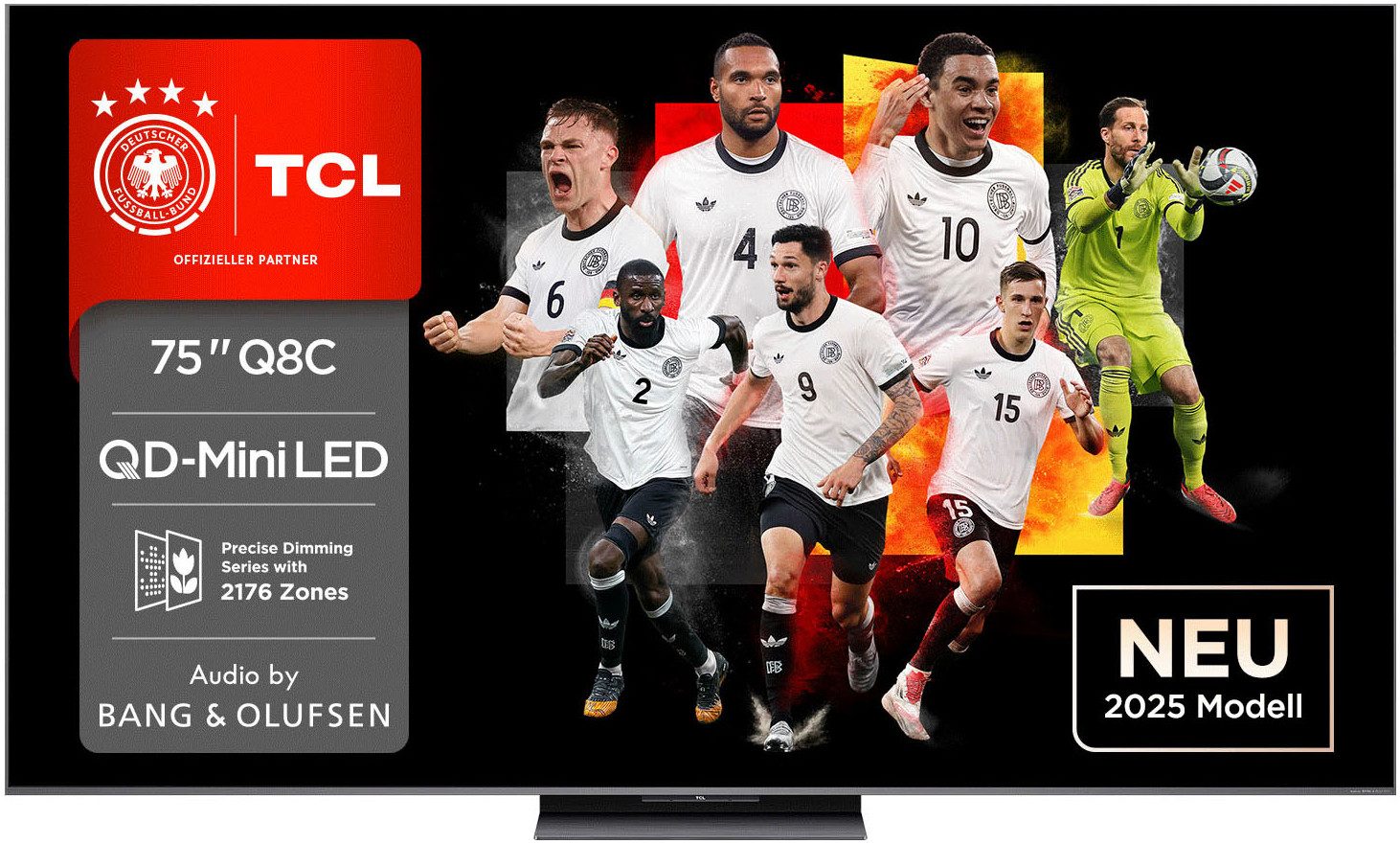 TCL 75Q8CX7 QLED Mini LED-Fernseher (189