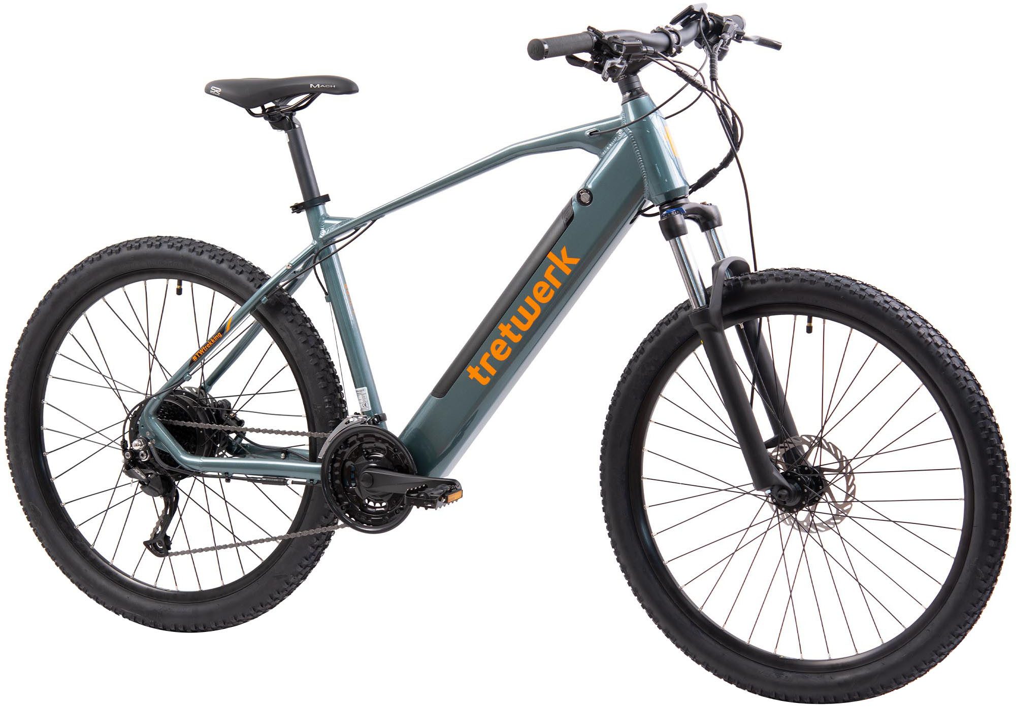 Tretwerk E-Bike Mountainbike Bolt, Shimano, Kettenschaltung,