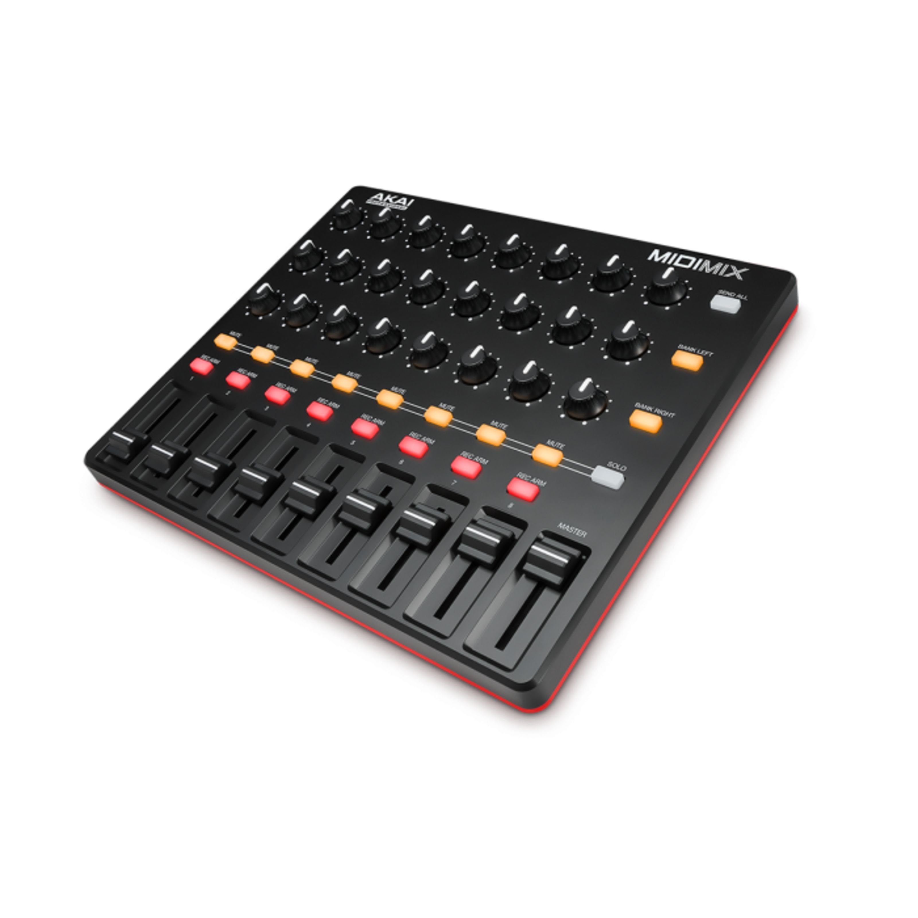 Akai Mischpult, (Midimix, Hardware Controller, DAW