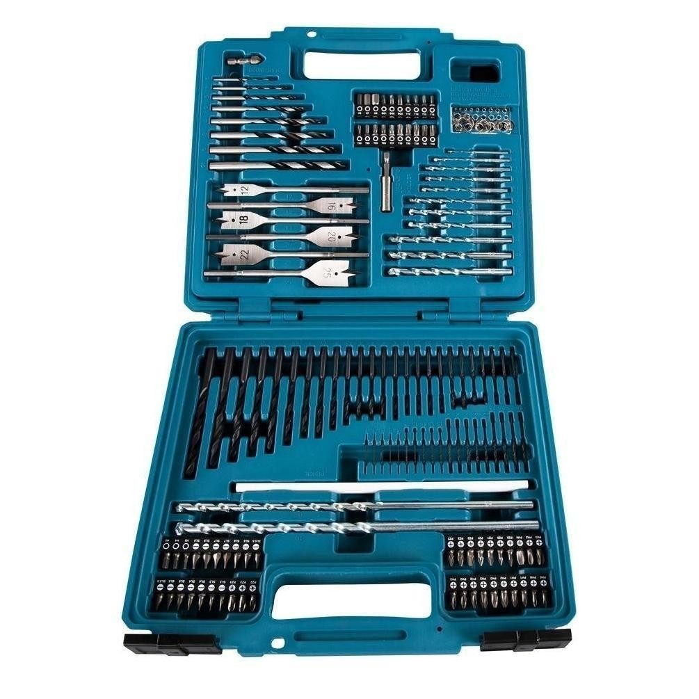 Makita Bohrer- und Bit-Set Bohrer-/Bit-Set 212-teilig