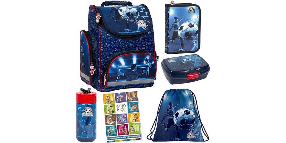 GOLDKIDS Schulranzen für Jungen - Schul-Rucksack