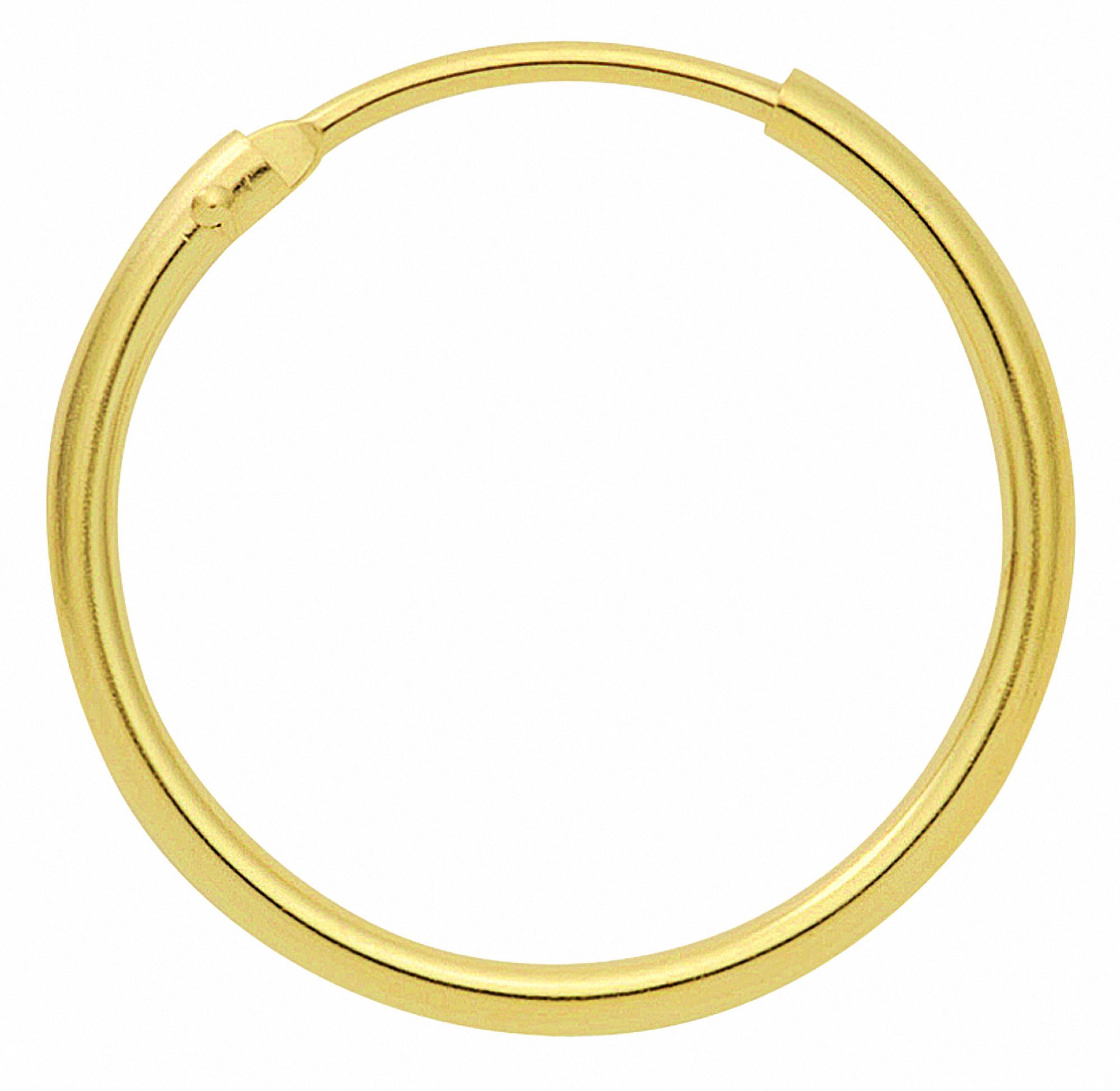 Adelia´s Paar Creolen Damen Goldschmuck 1