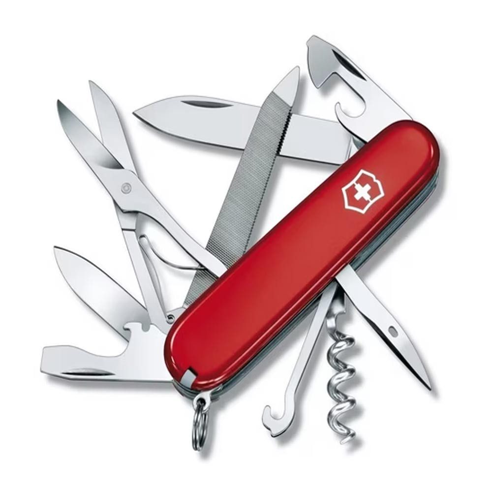 Victorinox Taschenmesser Mountaineer Schweizer Taschenmesser rot