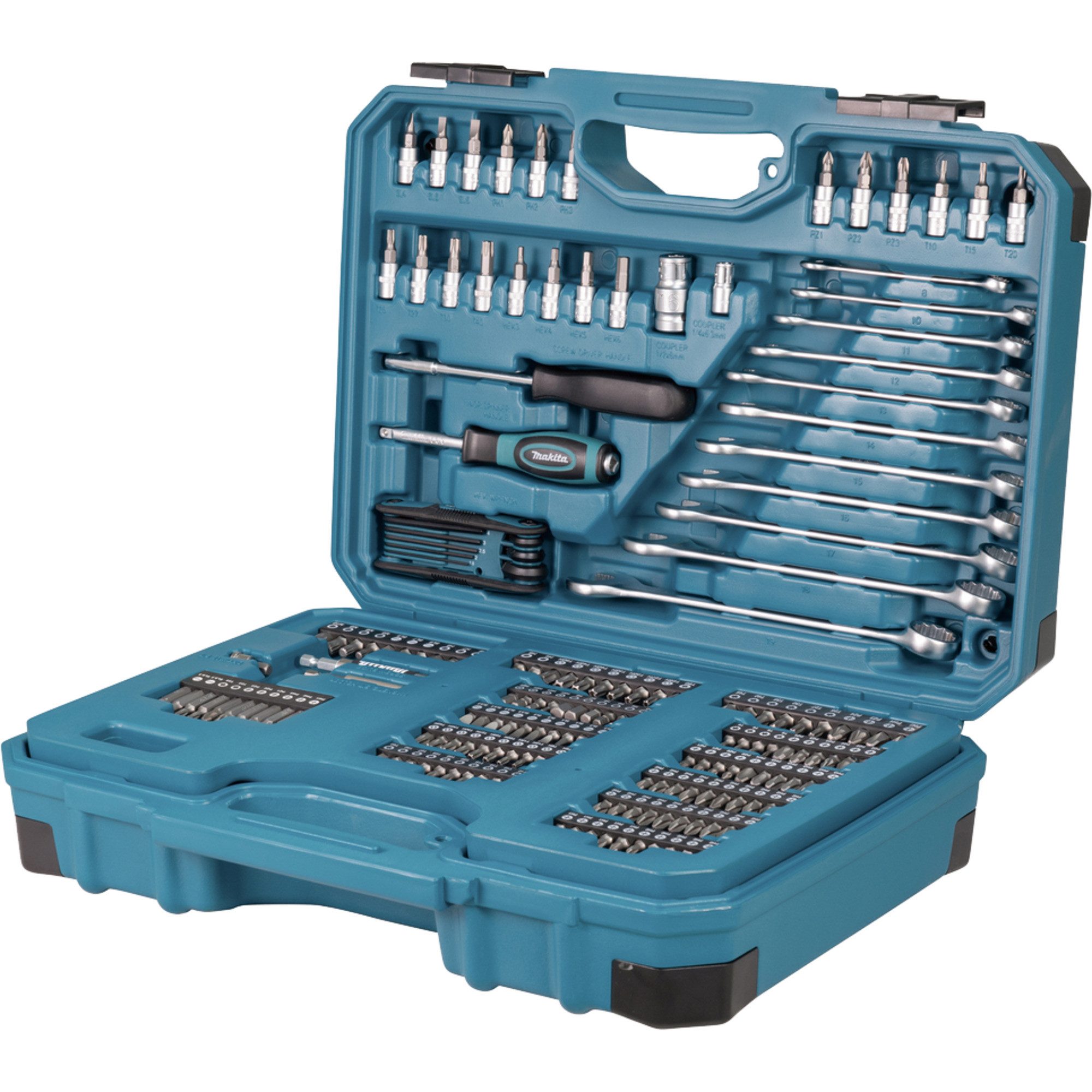 Makita Werkzeugset Makita Handwerkzeug-Set E-17980, 231-teilig,