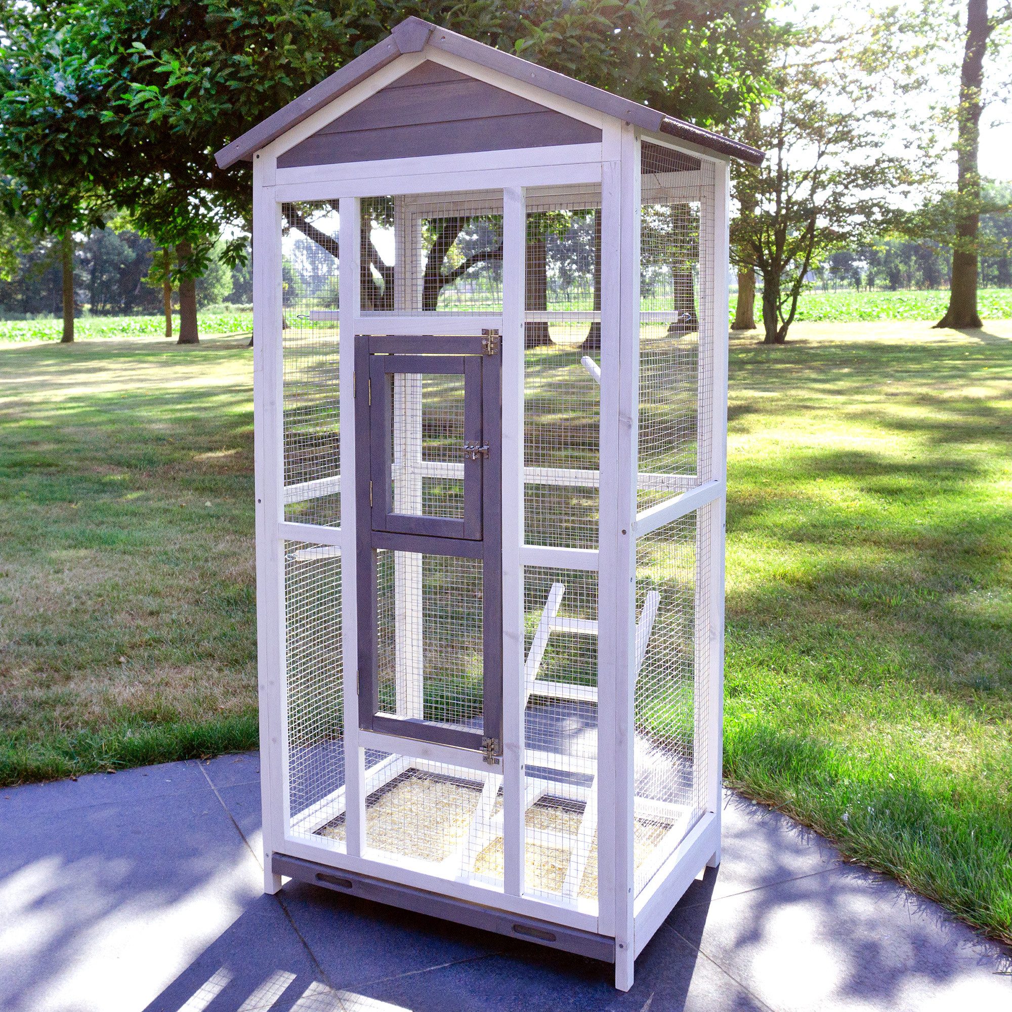 Zooprinz Vogelhaus Vogelvoliere Apollo aus wetterfesten