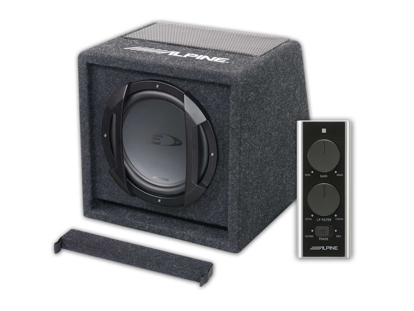 ALPINE SWE-815 20cm Aktivwoofer Auto-Subwoofer (100