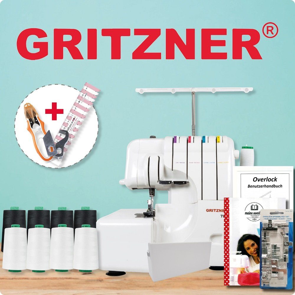 Gritzner Overlock-Nähmaschine GRITZNER 788 Overlock LED