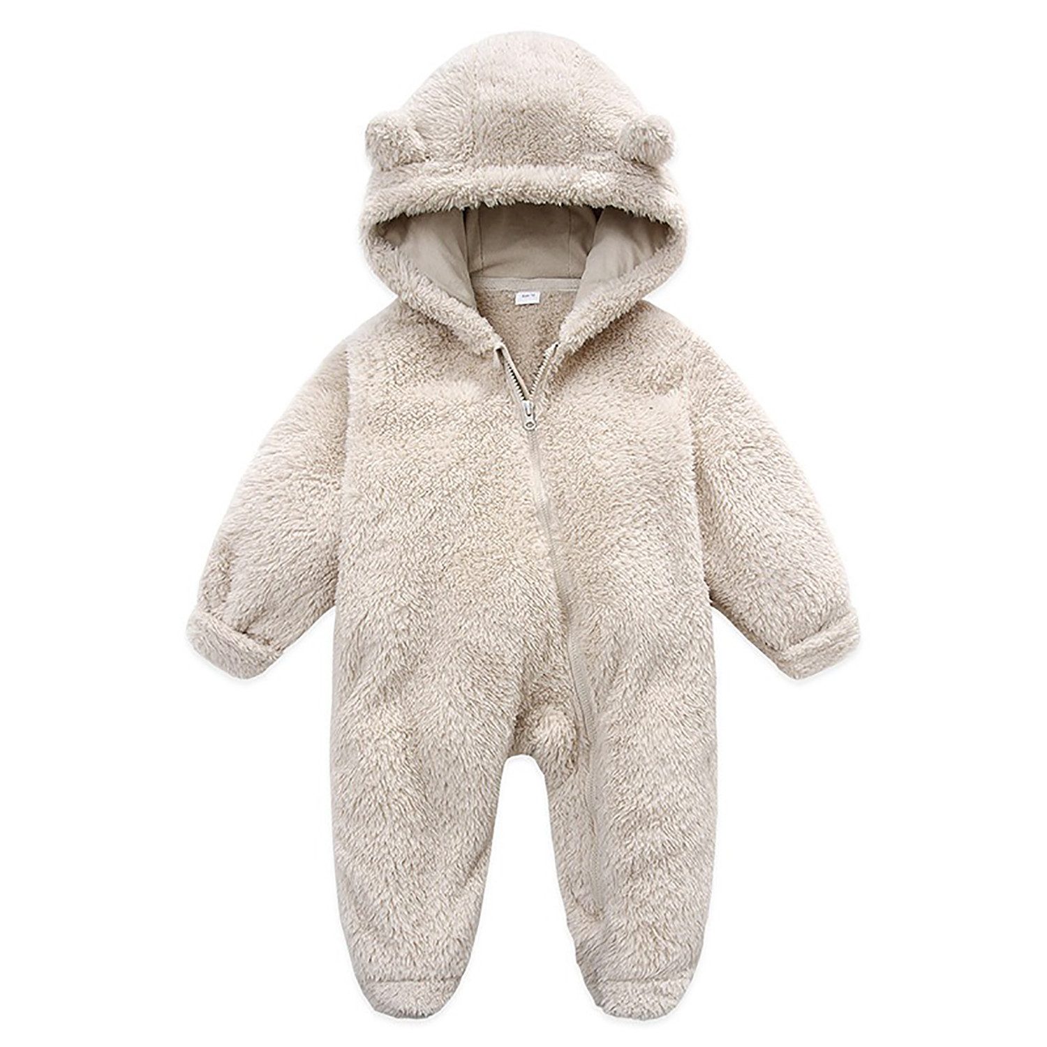 Refttenw Strampler Winter Warme Baby Strampler