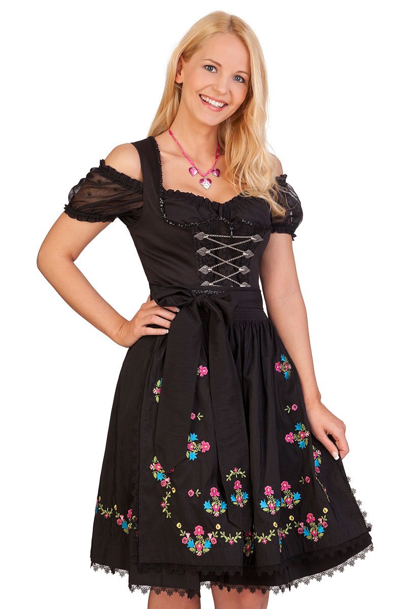 KRÜGER COLLECTION Dirndl Midi Dirndl 2tlg.