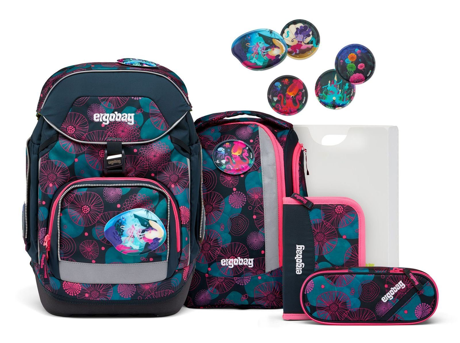ergobag Schulranzen (Set, 5-tlg)
