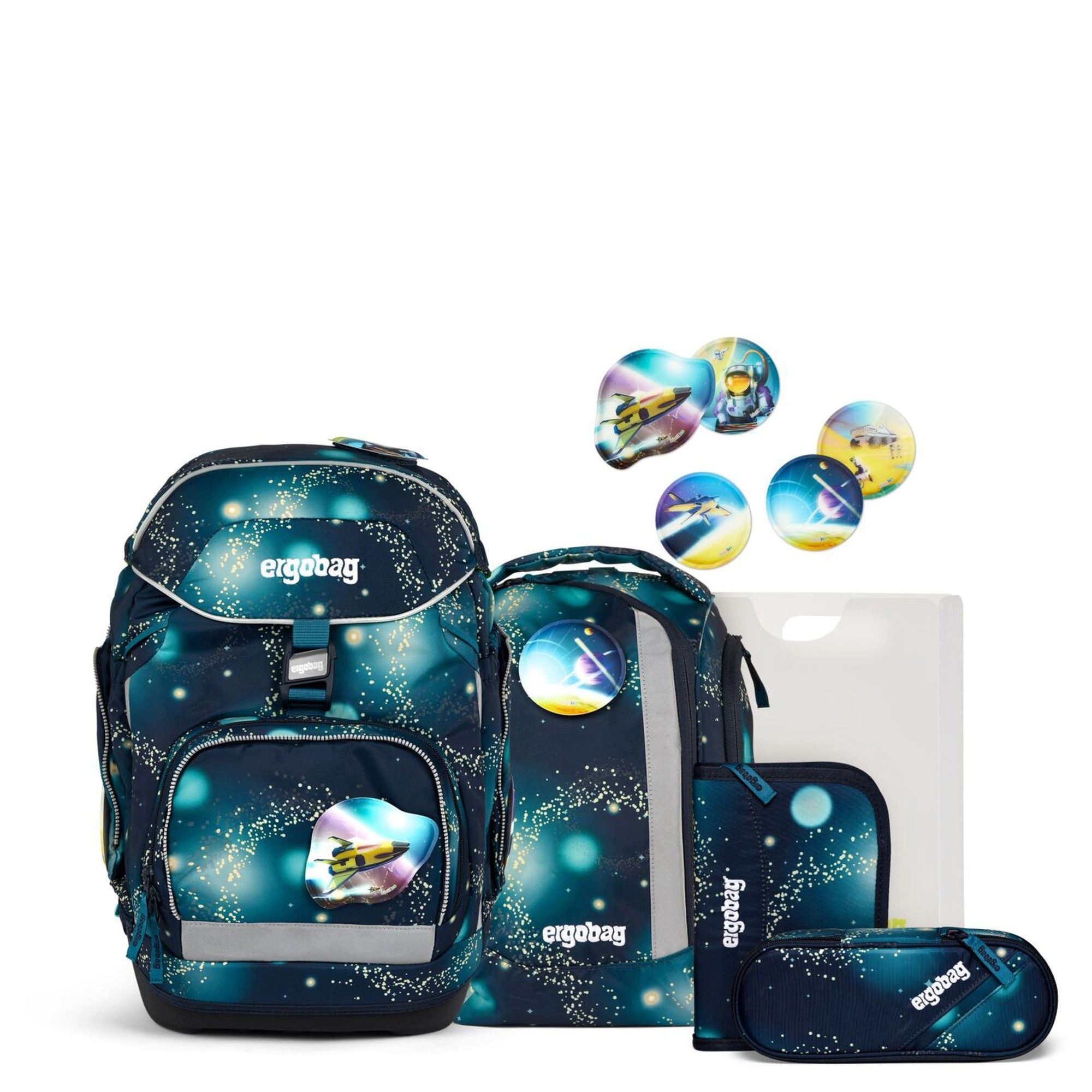 ergobag Schulranzen Pack 'Galaxy Glow' -