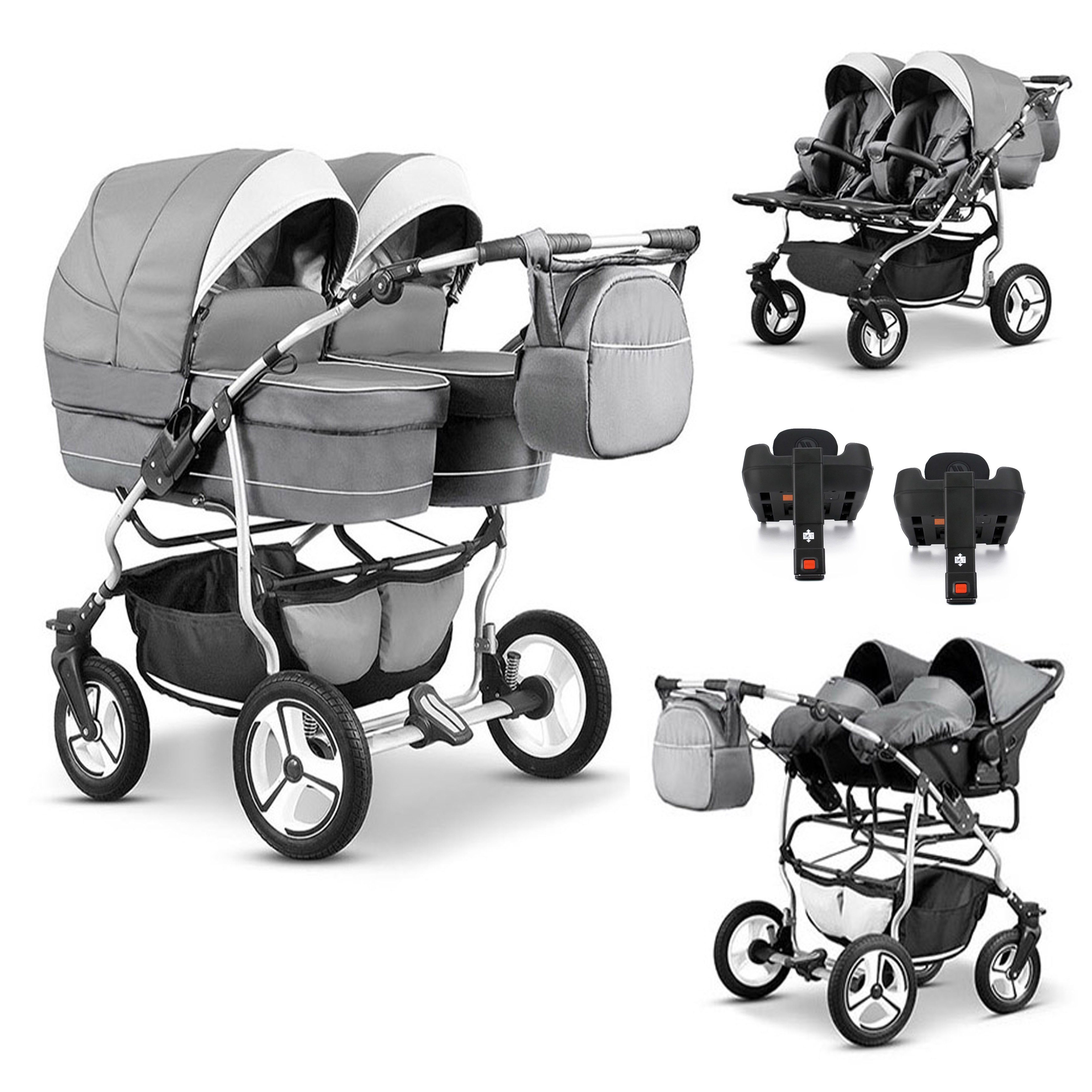 BabyMerc Zwillingswagen Twin Star 5 in