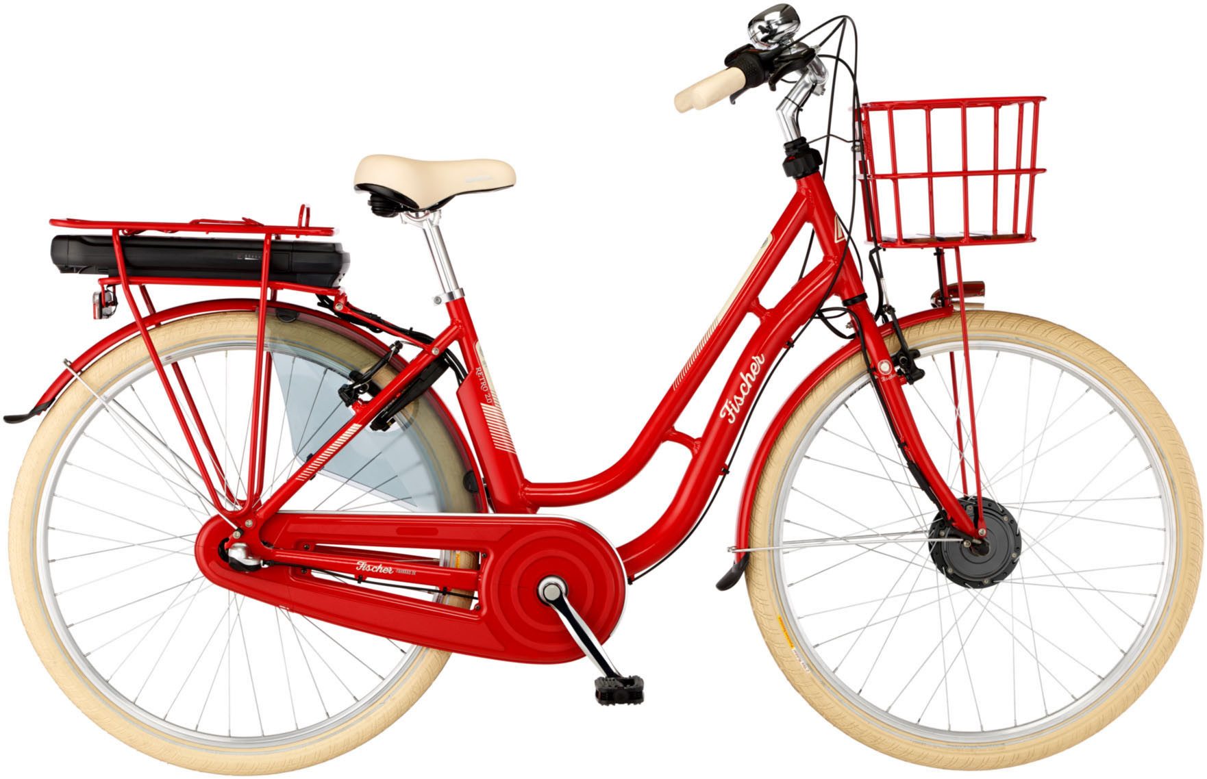 FISCHER Fahrrad E-Bike Cityrad CITA RETRO