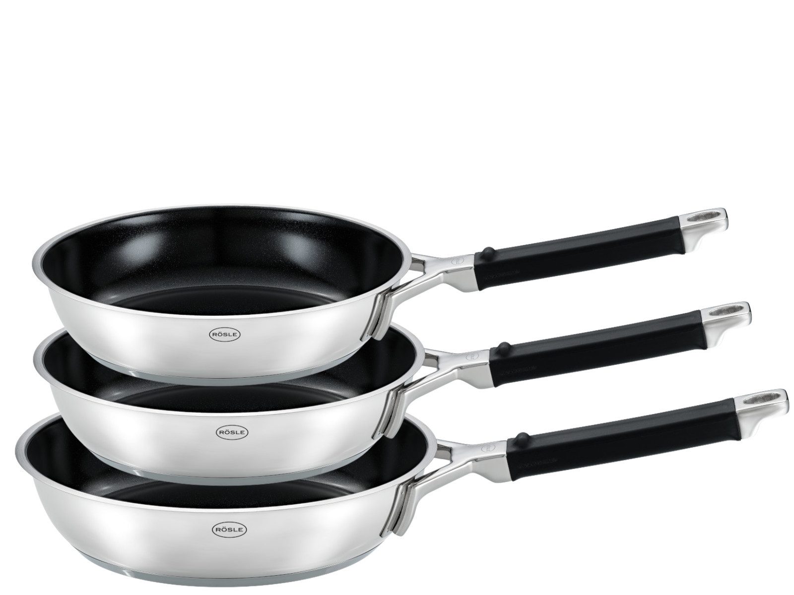 RÖSLE Pfannen-Set Silence® Pro Bratpfannen-Set Keramik