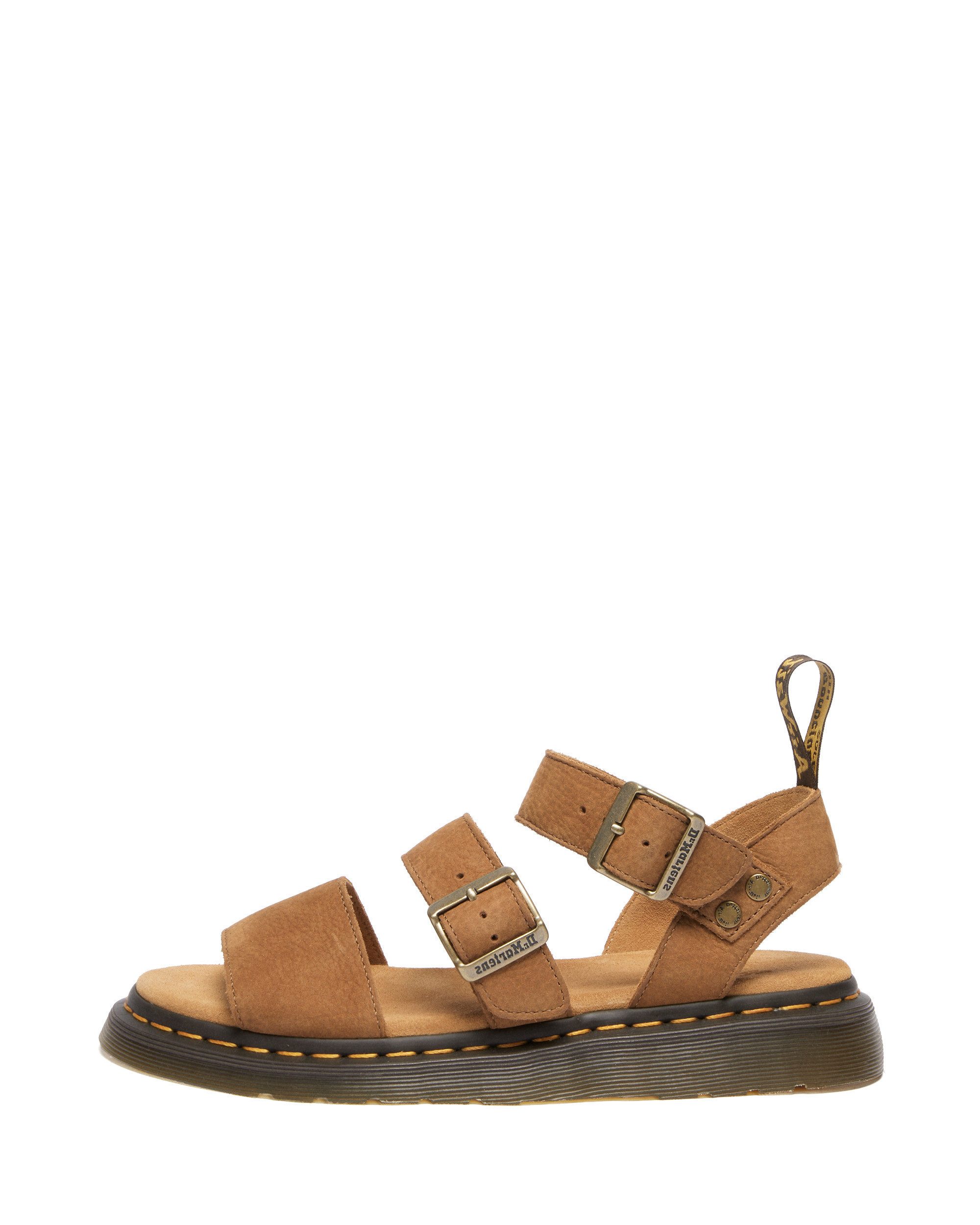 DR. MARTENS GRYPHON tumbled nubuck Sandale